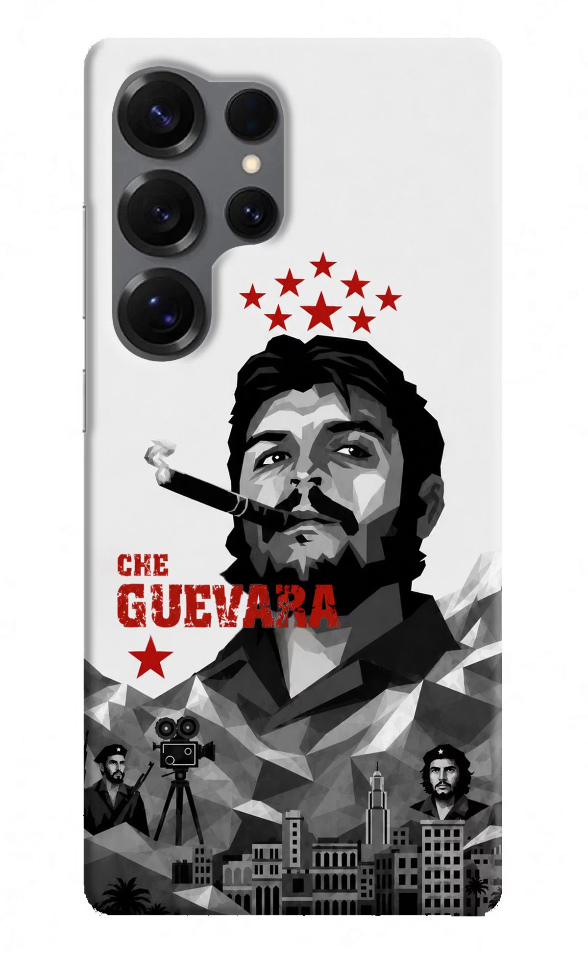 Che Guevara Iconic Samsung S25 Ultra Back Cover - Che Guevara Iconic Samsung S25 Ultra Back Cover Che Guevara Iconic Samsung S25 Ultra Back Cover