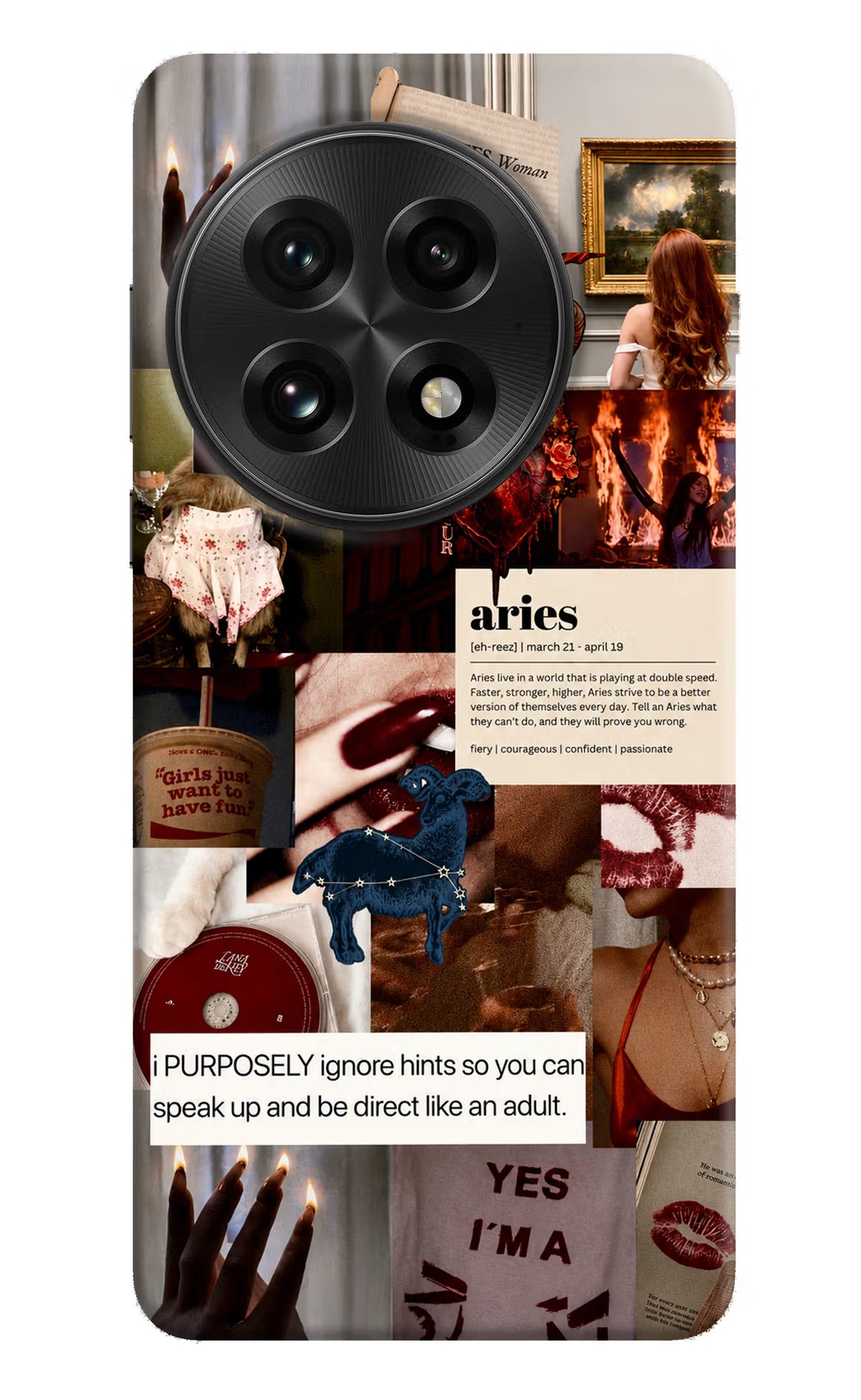 Zodiac Aries OnePlus 13 Back Cover - Zodiac Aries OnePlus 13 Back Cover Zodiac Aries OnePlus 13 Back Cover