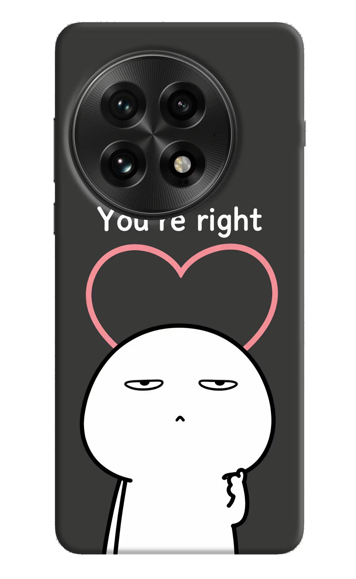 You're Right OnePlus 13 Back Cover - You're Right OnePlus 13 Back Cover You're Right OnePlus 13 Back Cover
