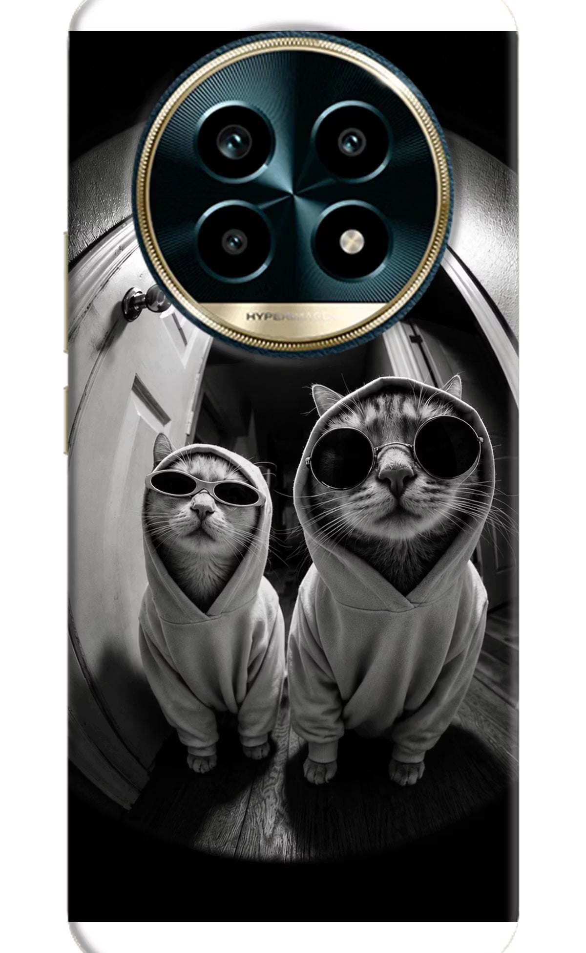 Hood Cats Realme 13 Pro 5G Back Cover - Hood Cats Realme 13 Pro 5G Back Cover Hood Cats Realme 13 Pro 5G Back Cover