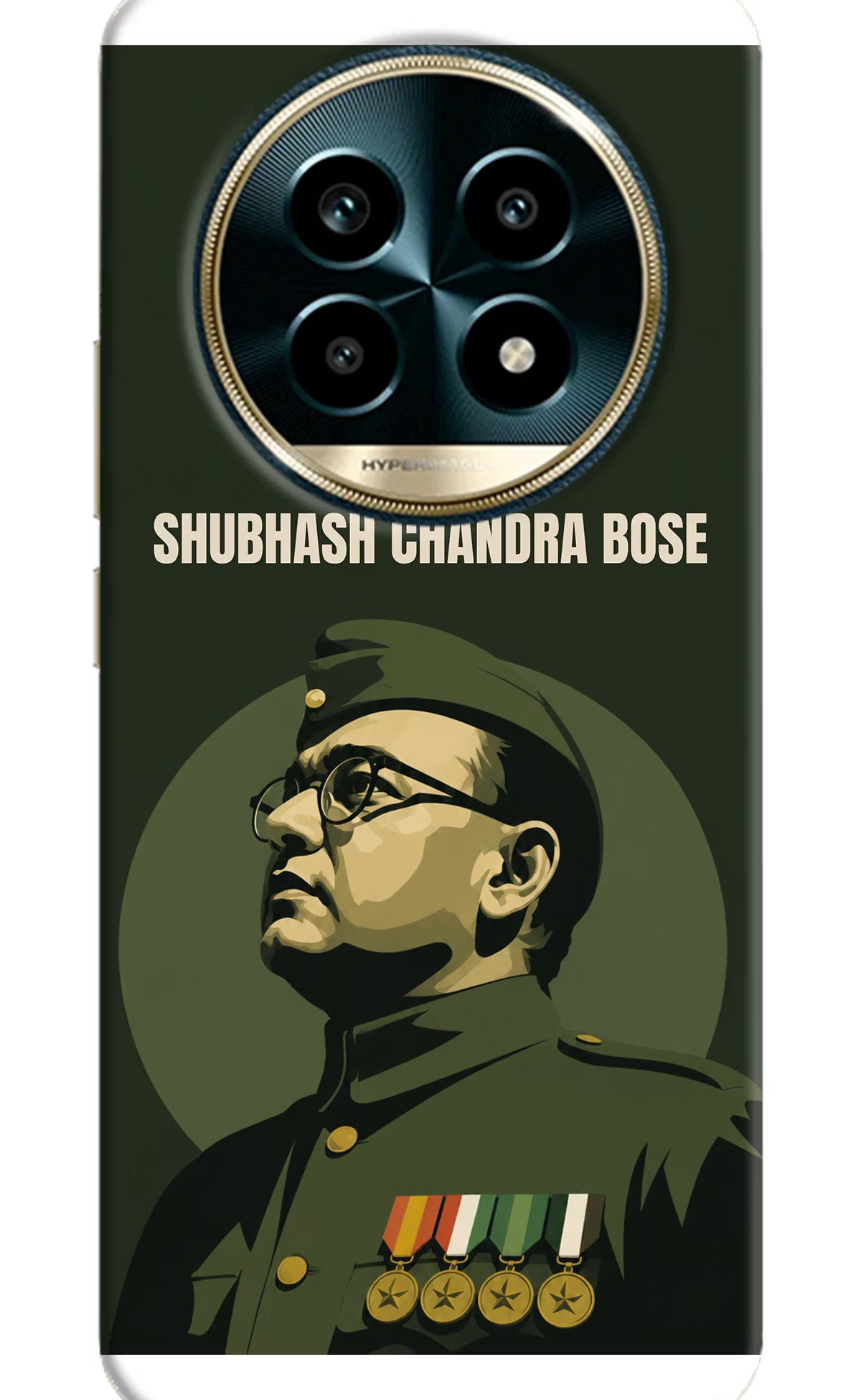 Netaji Legacy Realme 13 Pro 5G Back Cover - Netaji Legacy Realme 13 Pro 5G Back Cover Netaji Legacy Realme 13 Pro 5G Back Cover