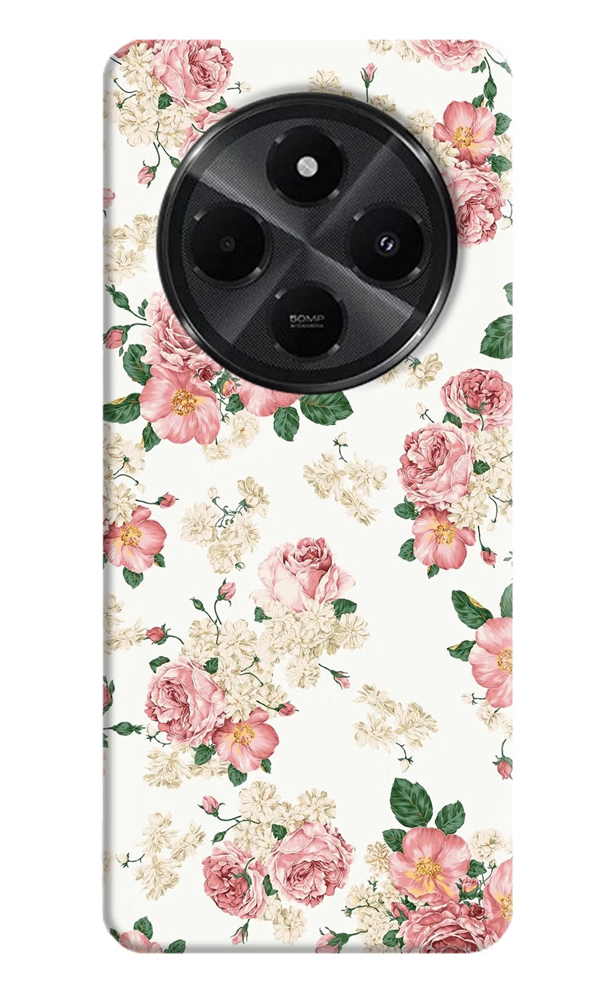 Flowers Redmi A4 5G Hard Case Back Cover by Casekaro