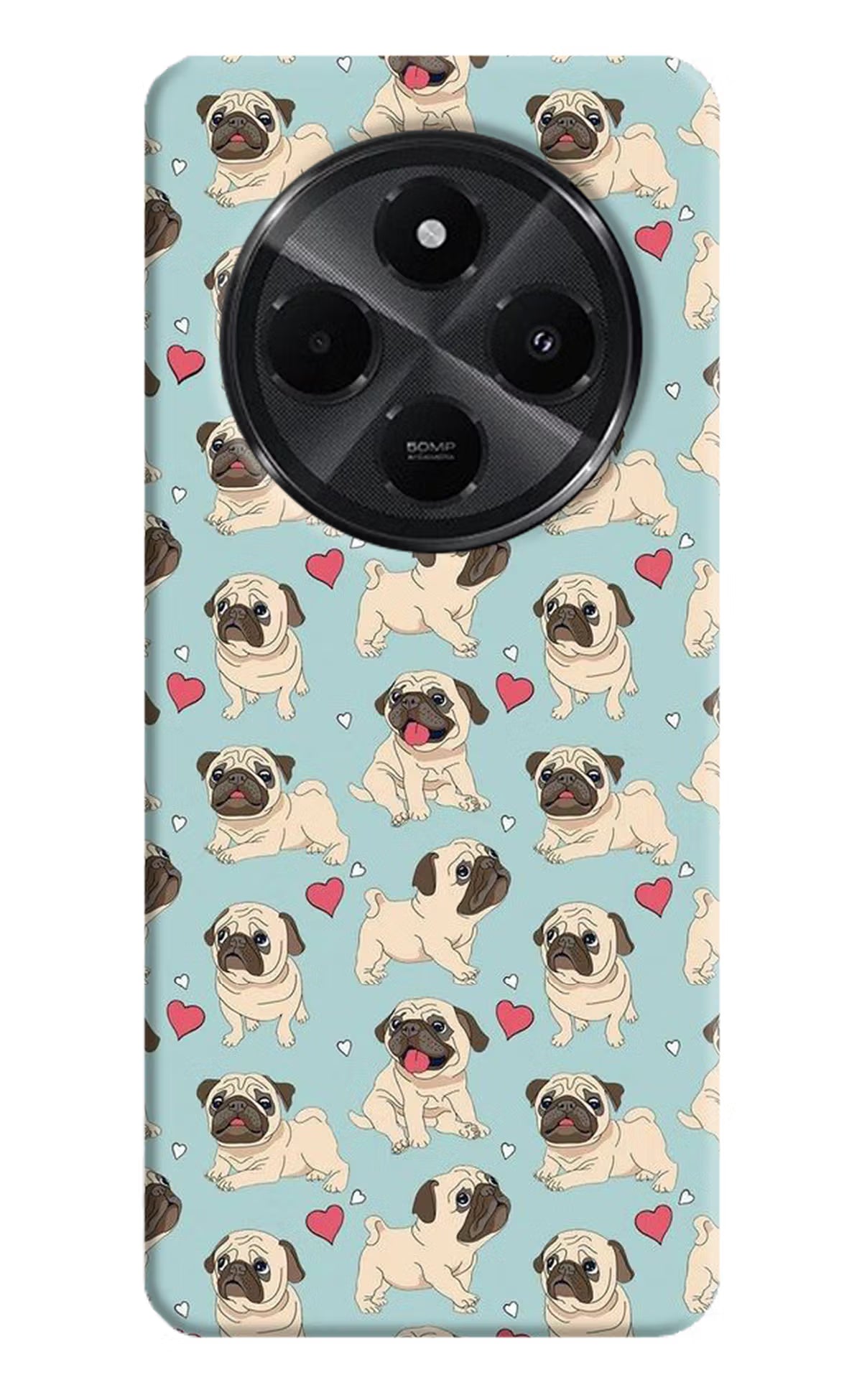 Pug Dog Redmi A4 5G Hard Case Back Cover by Casekaro