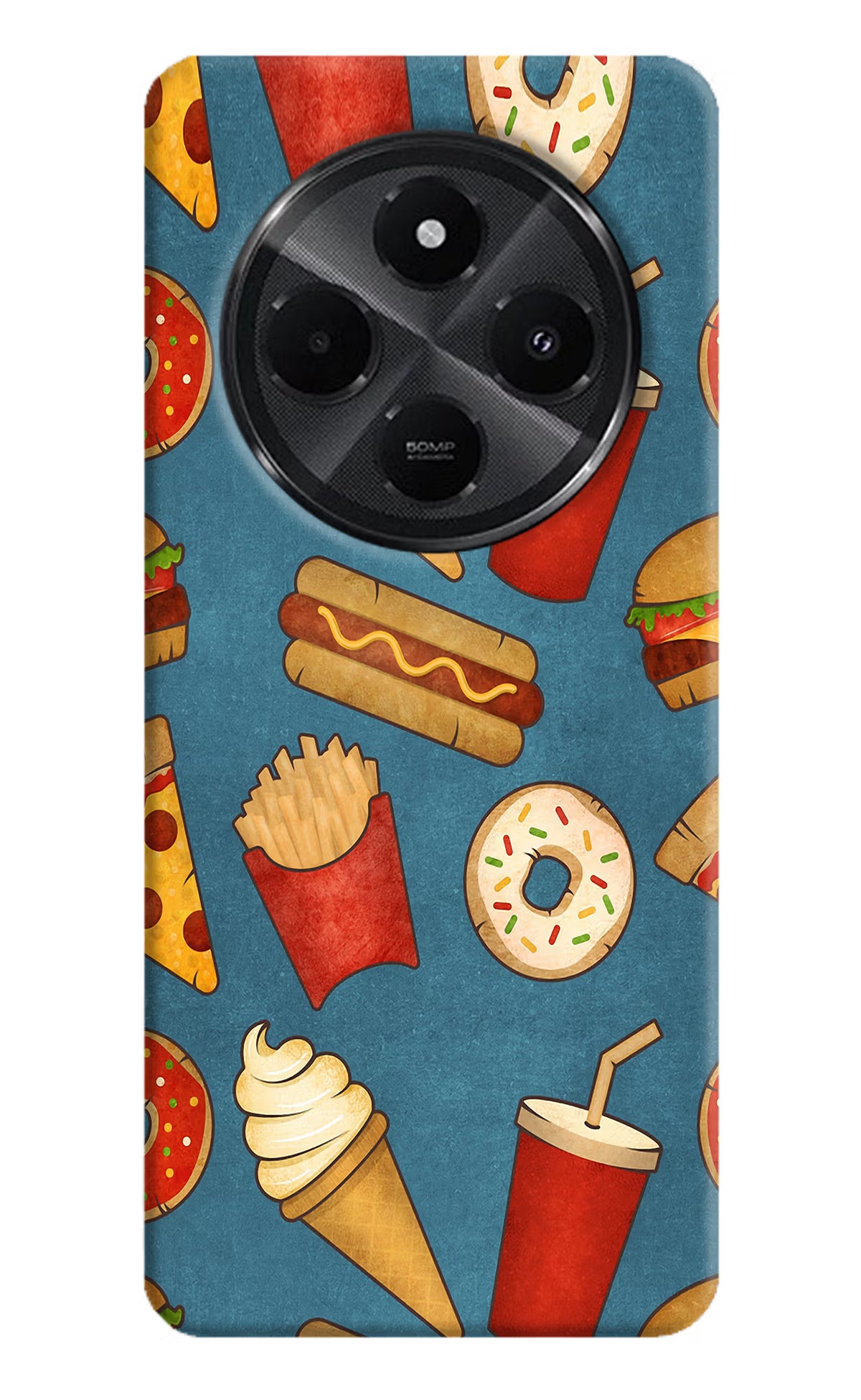 Foodie Redmi A4 5G Hard Case Back Cover by Casekaro