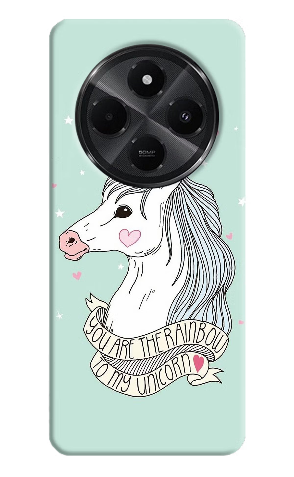 Unicorn Wallpaper Redmi A4 5G Hard Case Back Cover by Casekaro