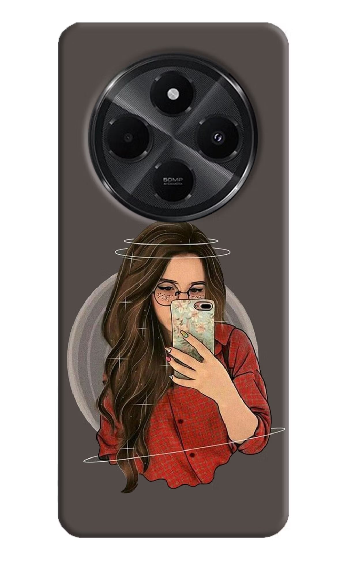 Selfie Queen Redmi A4 5G Hard Case Back Cover by Casekaro