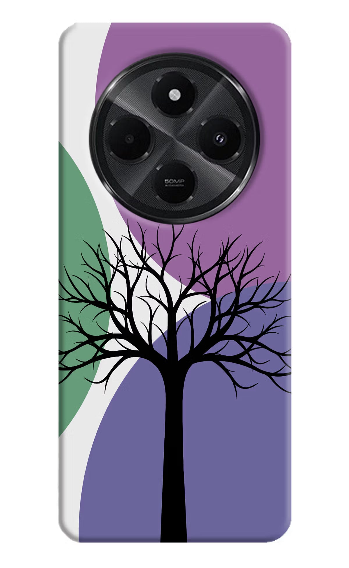 Tree Art Redmi A4 5G Hard Case Back Cover by Casekaro