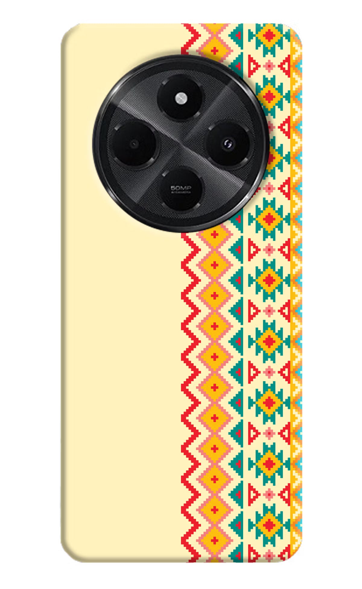 Ethnic Seamless Redmi A4 5G Hard Case Back Cover by Casekaro