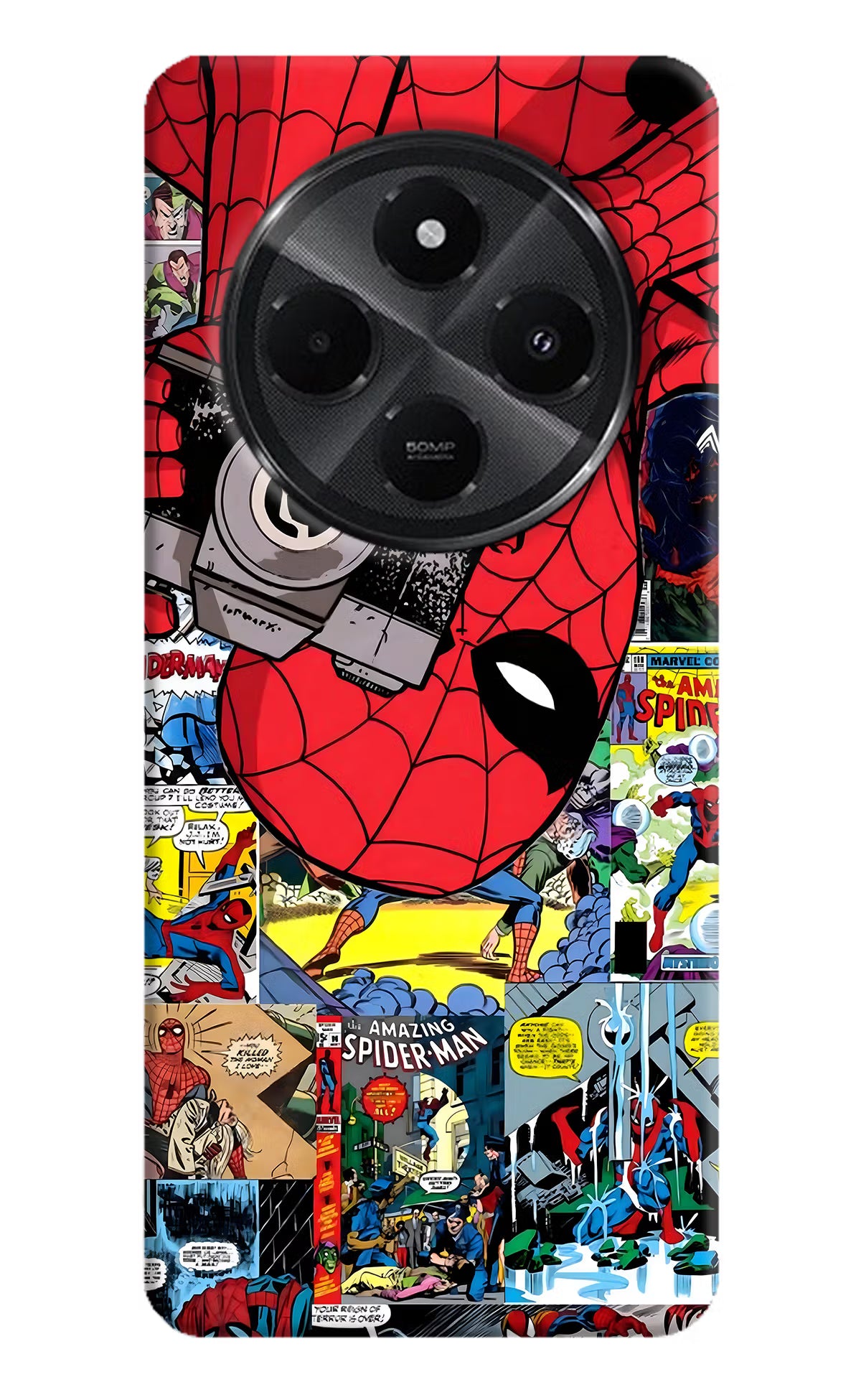 Spider Man Redmi A4 5G Hard Case Back Cover by Casekaro