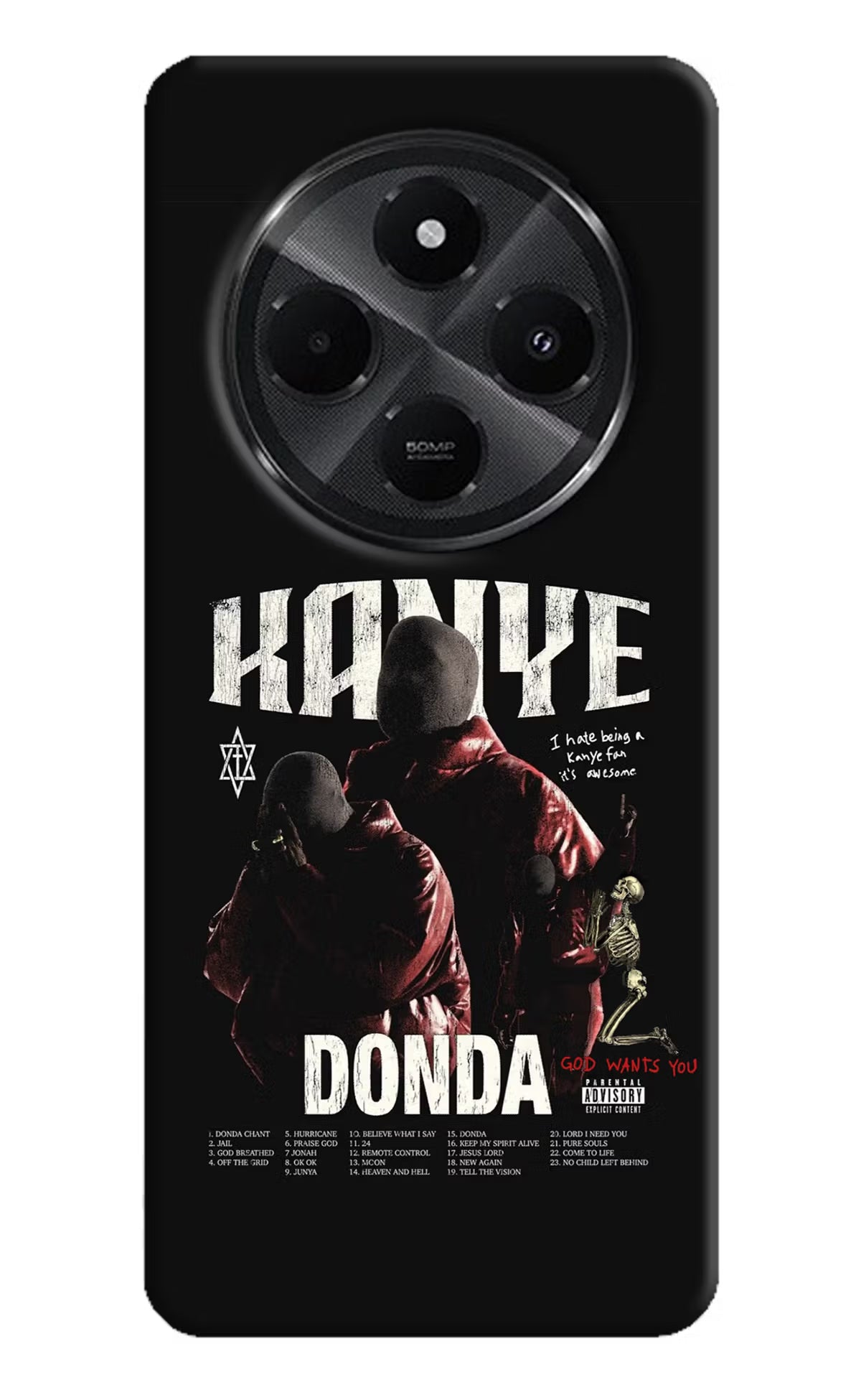 Donda Kanye West Redmi A4 5G Hard Case Back Cover by Casekaro