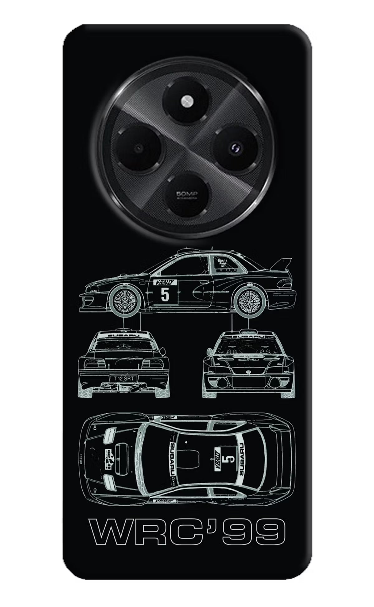 WRC'99 Redmi A4 5G Hard Case Back Cover by Casekaro