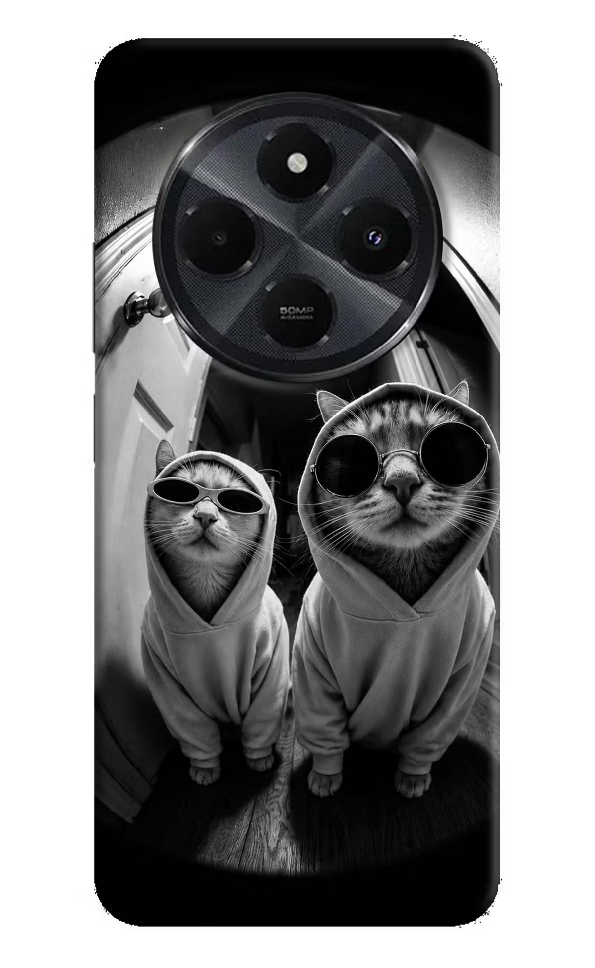 Hood Cats Redmi 14C 5G Back Cover - Hood Cats Redmi 14C 5G Back Cover Hood Cats Redmi 14C 5G Back Cover