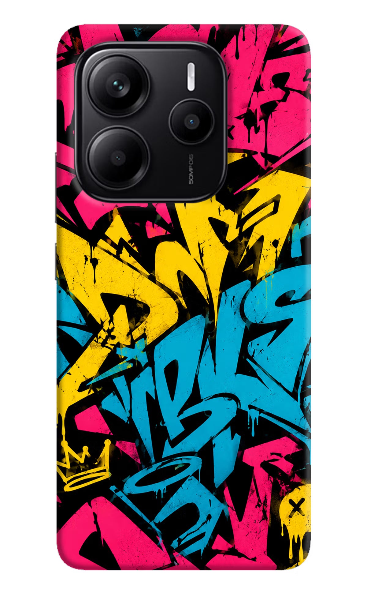 Graffiti Vibe Redmi Note 14 5G Back Cover - Graffiti Vibe Redmi Note 14 5G Back Cover Graffiti Vibe Redmi Note 14 5G Back Cover