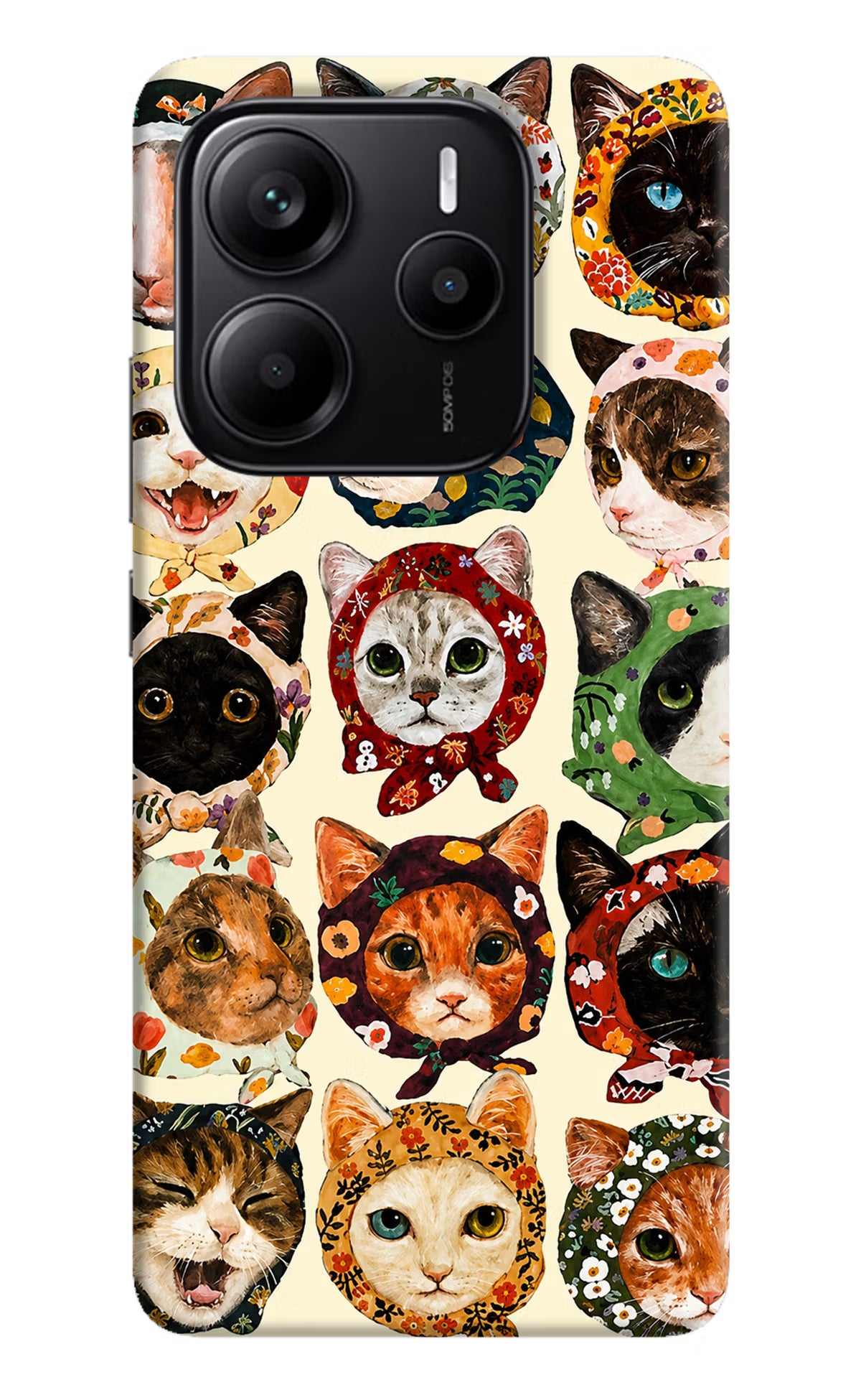 Cool Cat Redmi Note 14 5G Back Cover - Cool Cat Redmi Note 14 5G Back Cover Cool Cat Redmi Note 14 5G Back Cover