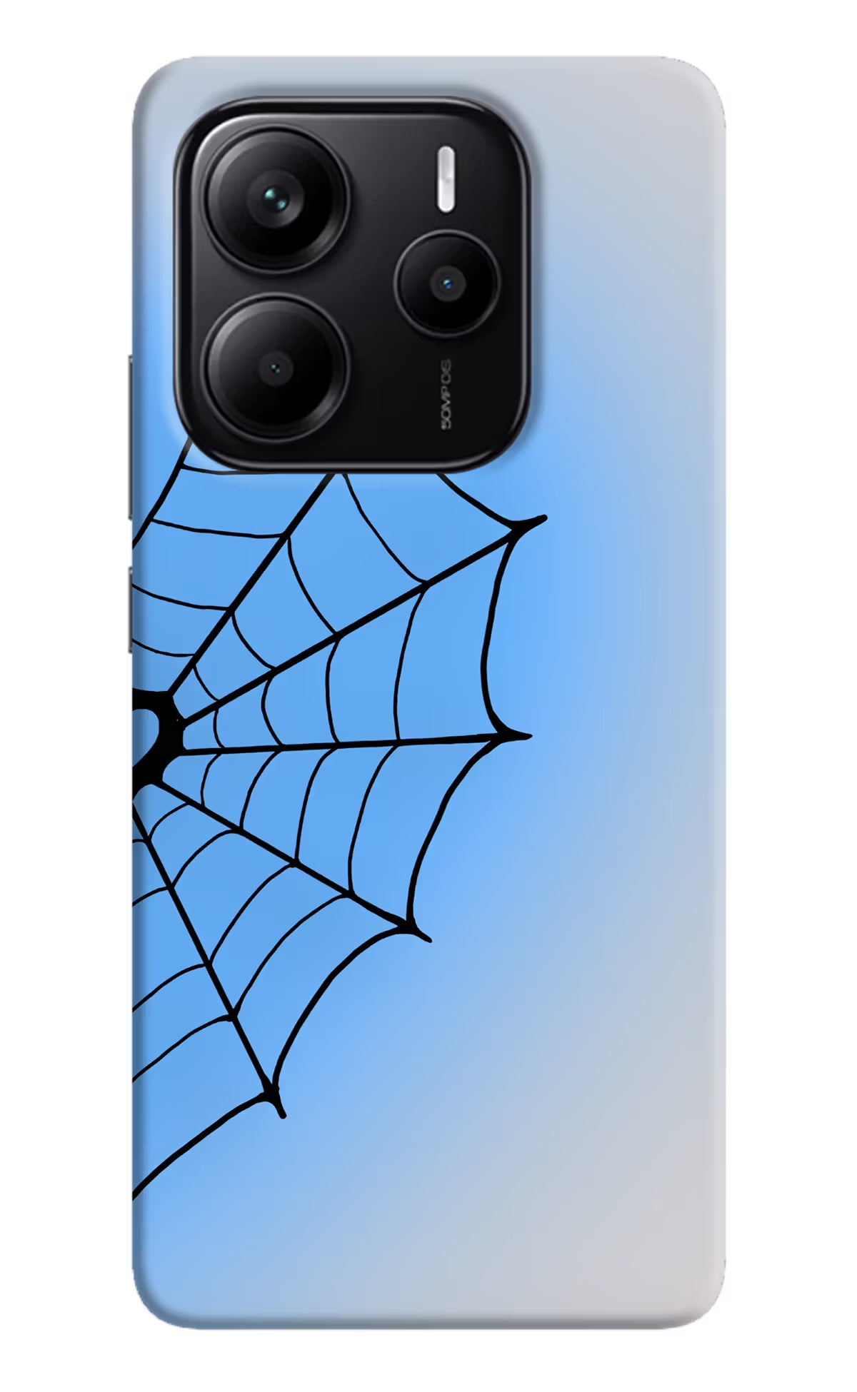 Blue Web Redmi Note 14 5G Back Cover - Blue Web Redmi Note 14 5G Back Cover Blue Web Redmi Note 14 5G Back Cover