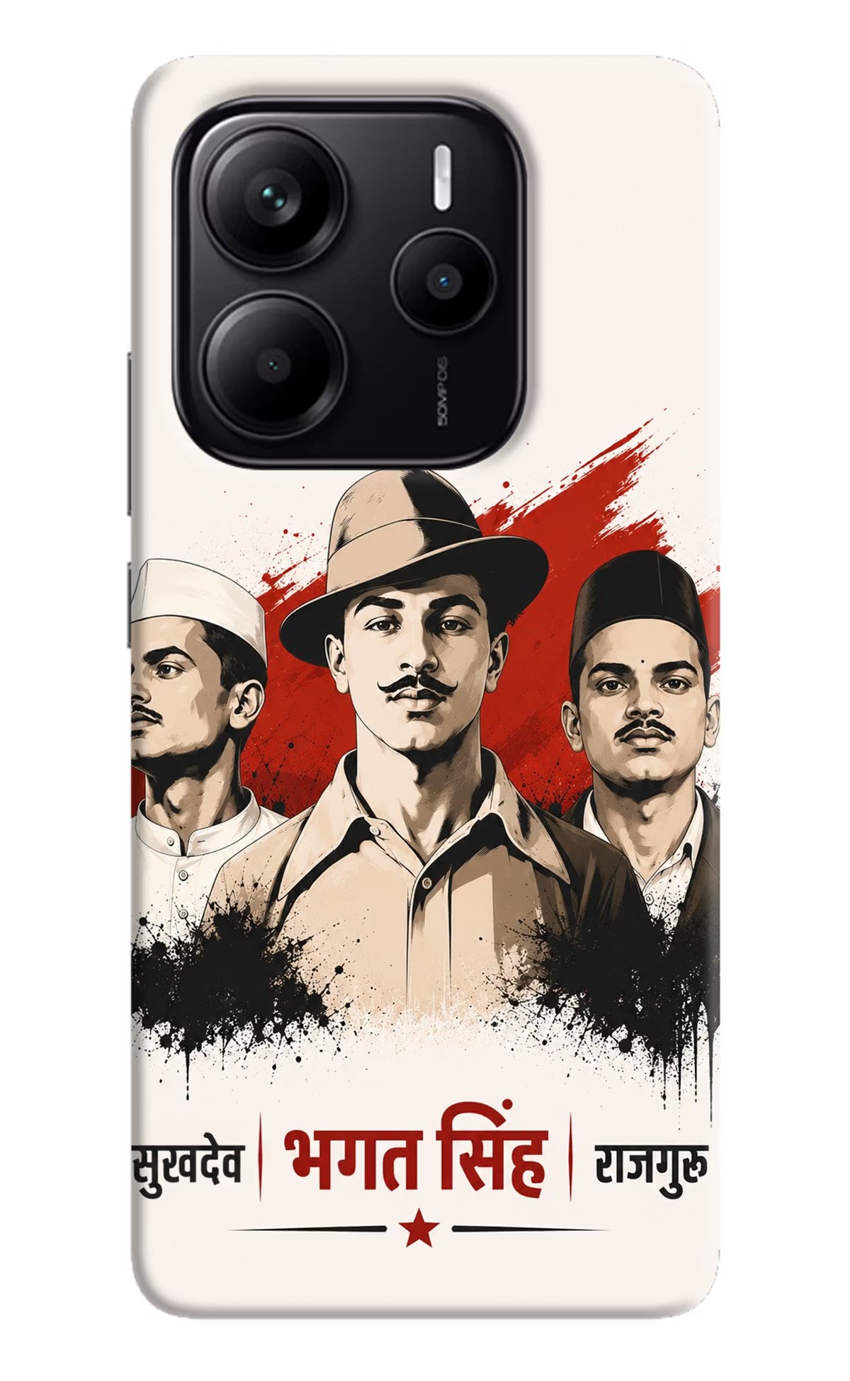 Sardar Patel Iron Will Redmi Note 14 5G Back Cover - Sardar Patel Iron Will Redmi Note 14 5G Back Cover Sardar Patel Iron Will Redmi Note 14 5G Back Cover
