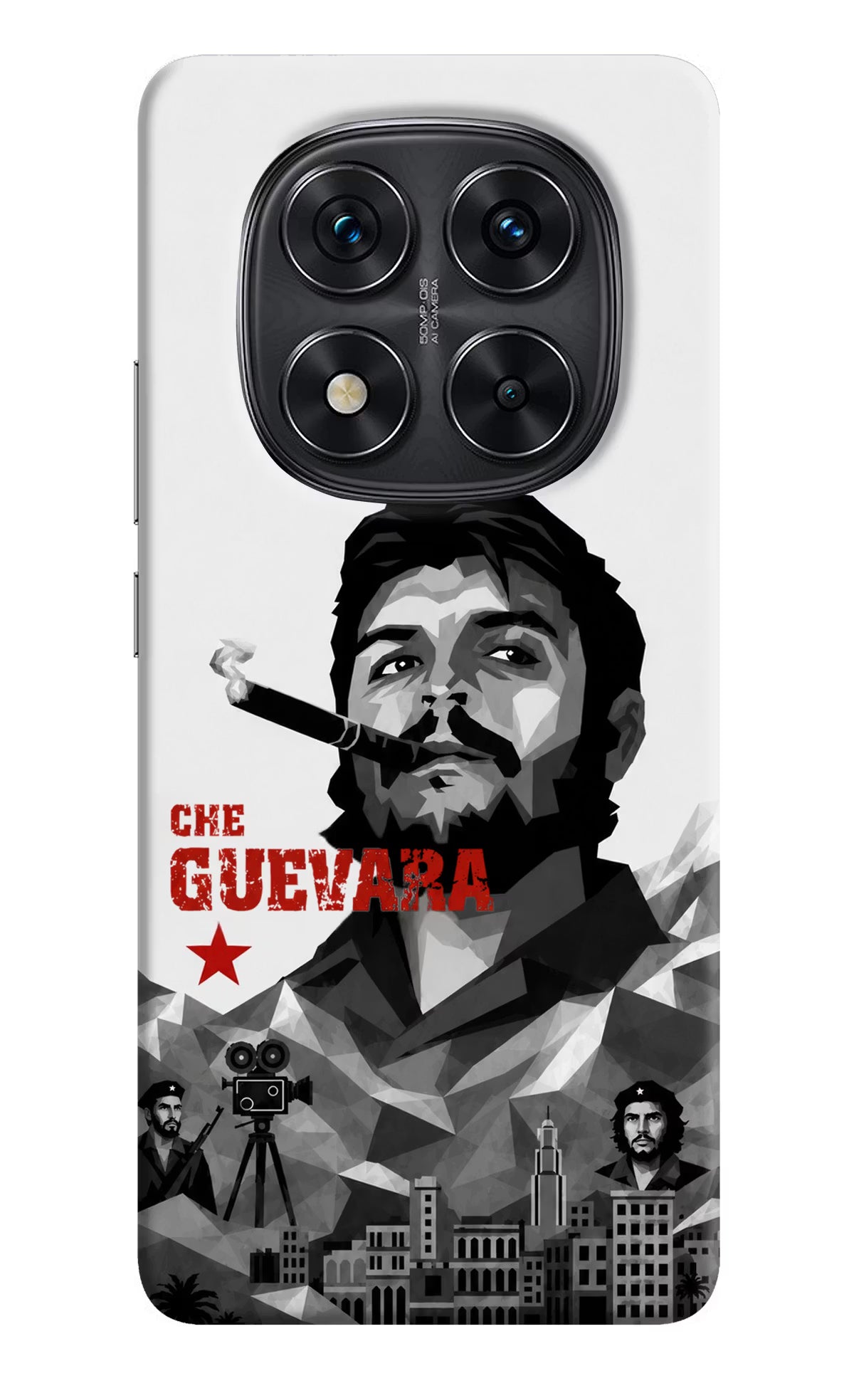 Che Guevara Iconic Redmi Note 14 Pro 5G Back Cover - Che Guevara Iconic Redmi Note 14 Pro 5G Back Cover Che Guevara Iconic Redmi Note 14 Pro 5G Back Cover