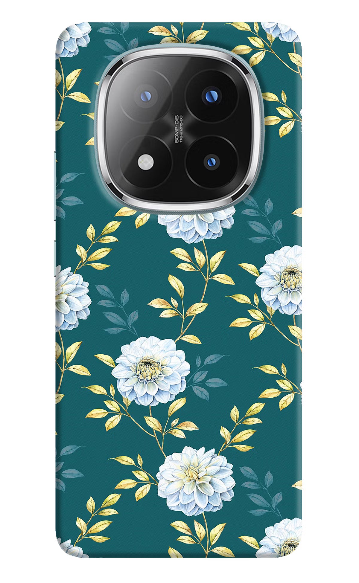 Flowers Redmi Note 14 Pro Plus 5G Back Cover