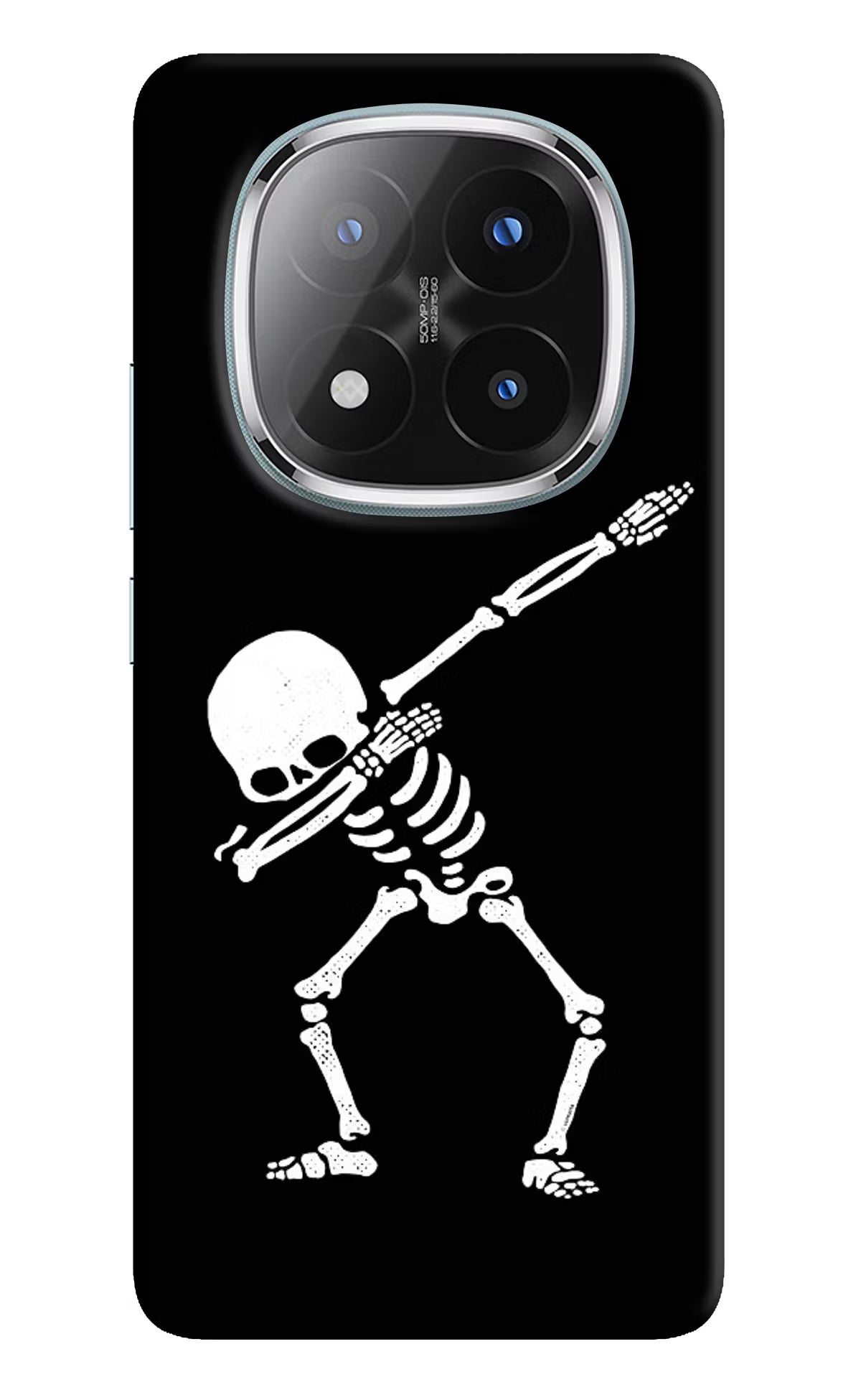 Dabbing Skeleton Art Redmi Note 14 Pro Plus 5G Back Cover