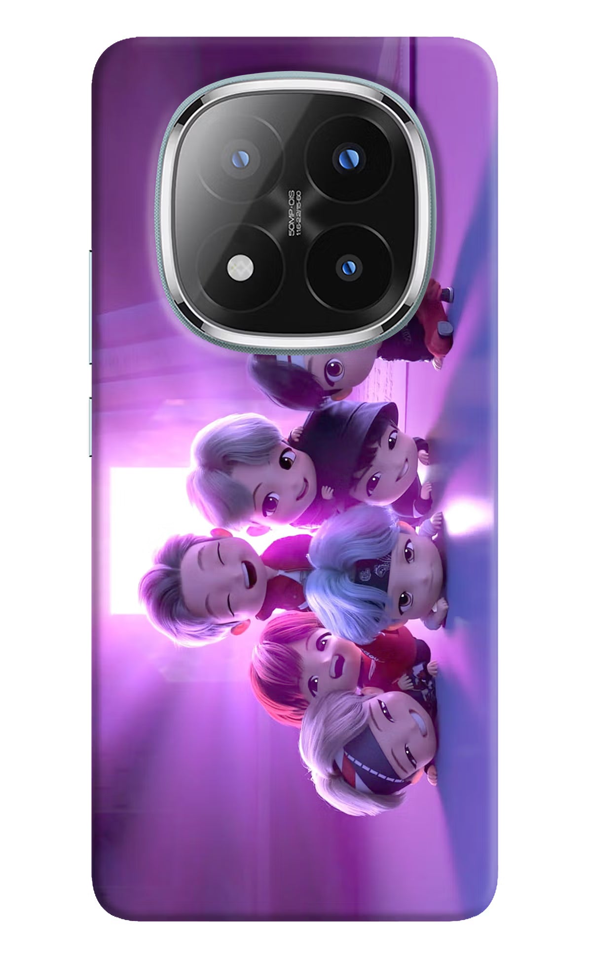 BTS Chibi Redmi Note 14 Pro Plus 5G Back Cover