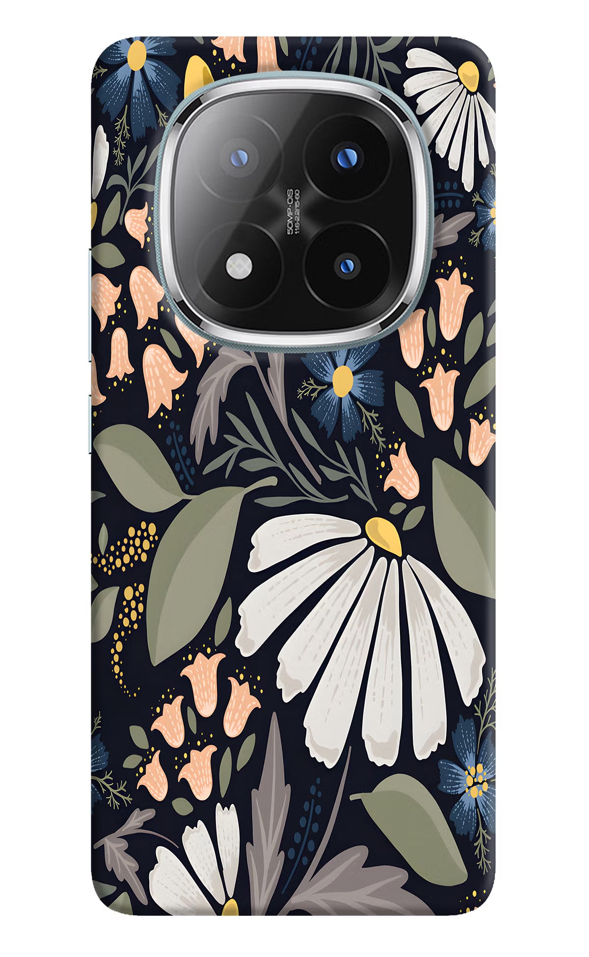 Flowers Art Redmi Note 14 Pro Plus 5G Back Cover