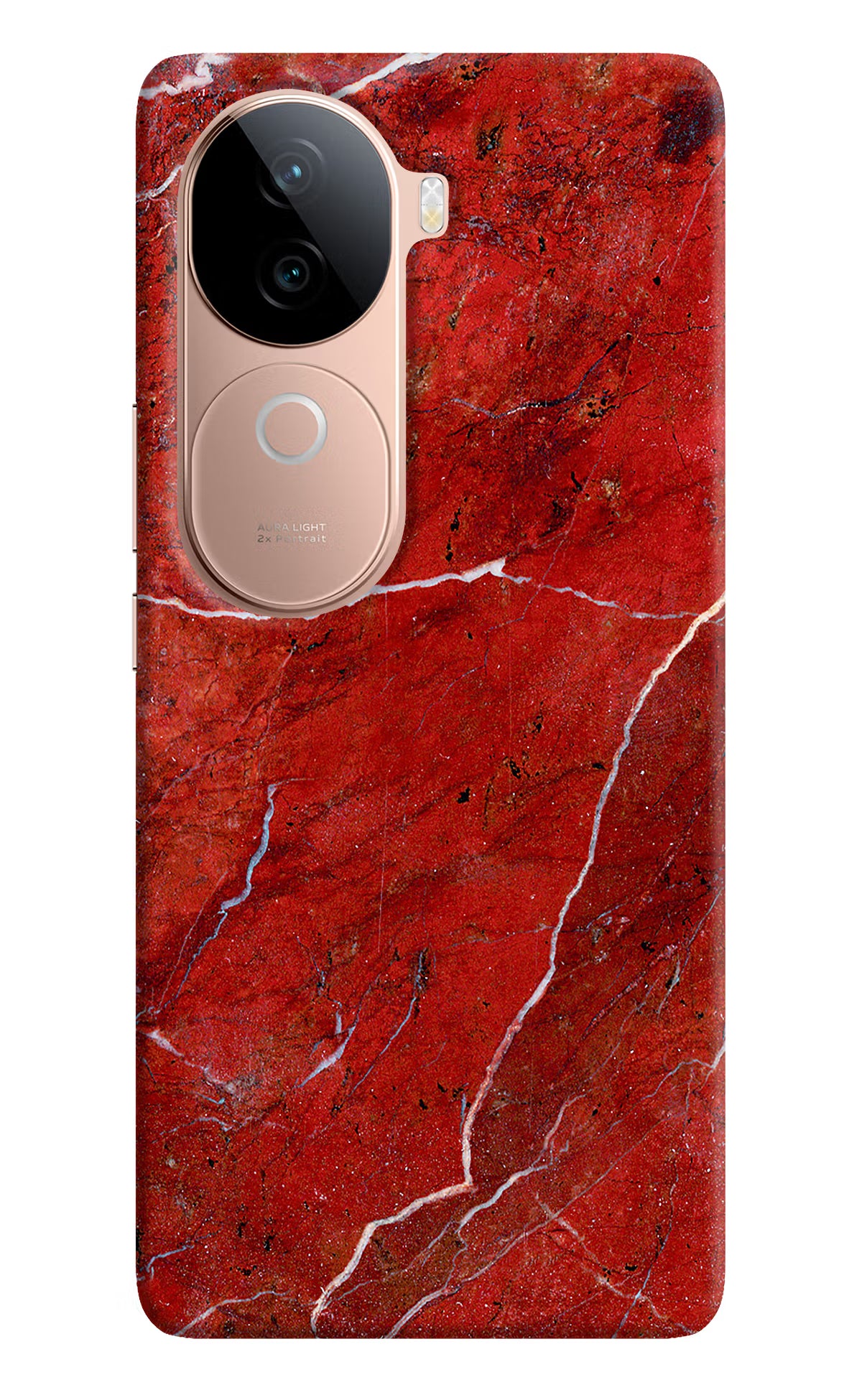 Red Marble Design Vivo V40e 5G Back Cover - Red Marble Design Vivo V40e 5G Back Cover Red Marble Design Vivo V40e 5G Back Cover