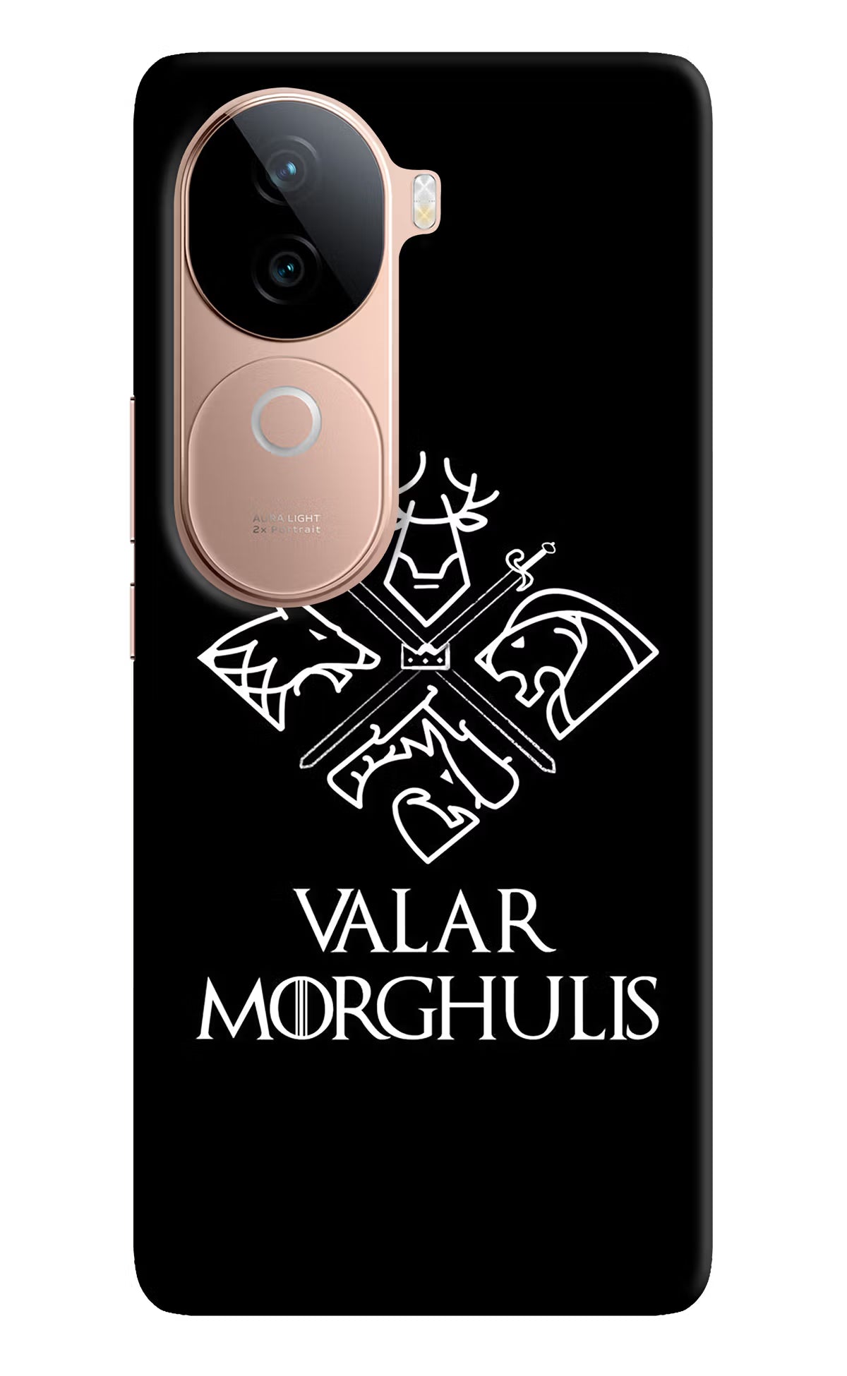 Valar Morghulis | Game Of Thrones Vivo V40e 5G Back Cover - Valar Morghulis | Game Of Thrones Vivo V40e 5G Back Cover Valar Morghulis | Game Of Thrones Vivo V40e 5G Back Cover