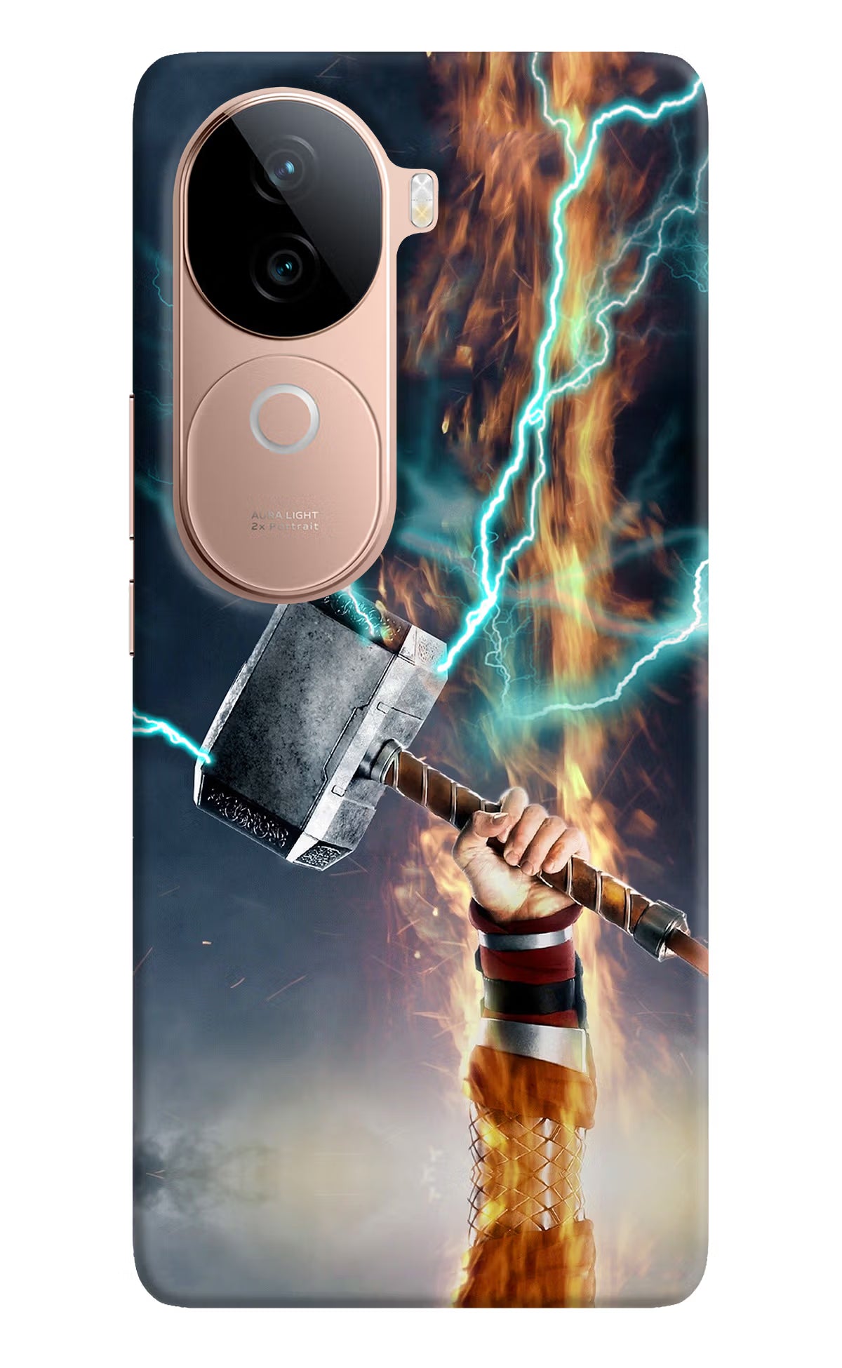 Thor Hammer Mjolnir Vivo V40e 5G Back Cover - Thor Hammer Mjolnir Vivo V40e 5G Back Cover Thor Hammer Mjolnir Vivo V40e 5G Back Cover
