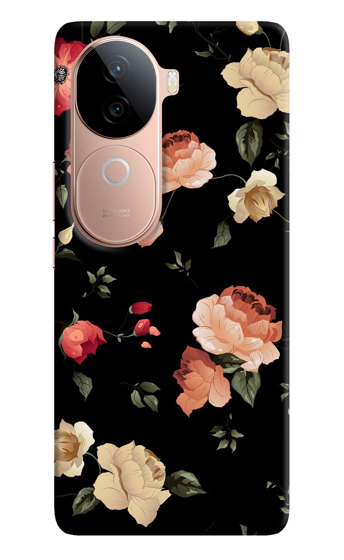Flowers Vivo V40e 5G Back Cover - Flowers Vivo V40e 5G Back Cover Flowers Vivo V40e 5G Back Cover