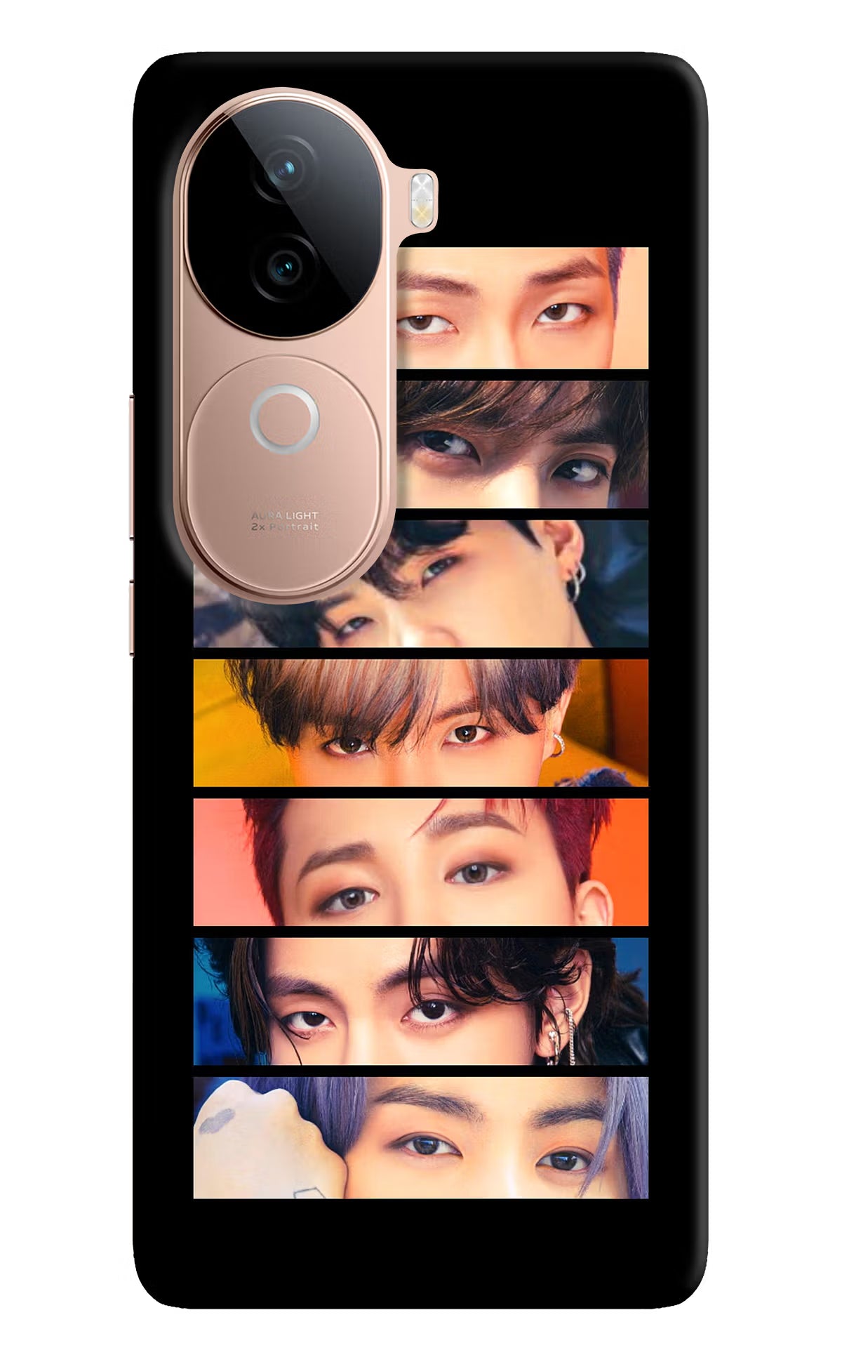 BTS Eyes Vivo V40e 5G Back Cover - BTS Eyes Vivo V40e 5G Back Cover BTS Eyes Vivo V40e 5G Back Cover