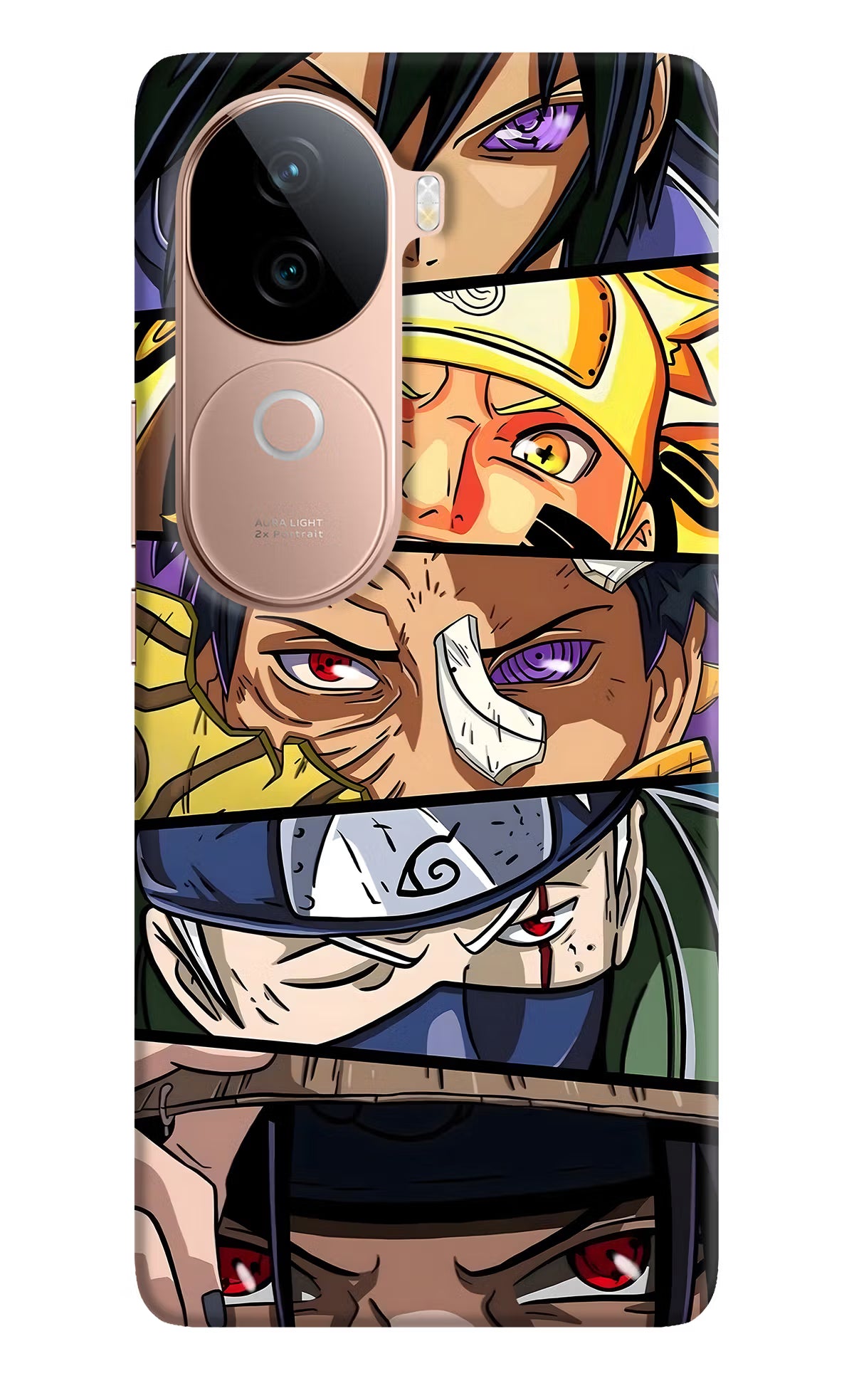Naruto Character Vivo V40e 5G Back Cover - Naruto Character Vivo V40e 5G Back Cover Naruto Character Vivo V40e 5G Back Cover