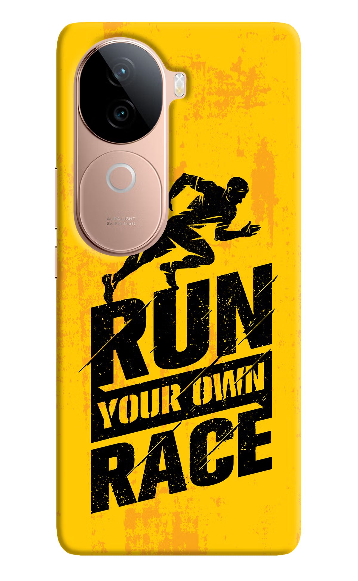 Run Your Own Race Vivo V40e 5G Back Cover - Run Your Own Race Vivo V40e 5G Back Cover Run Your Own Race Vivo V40e 5G Back Cover