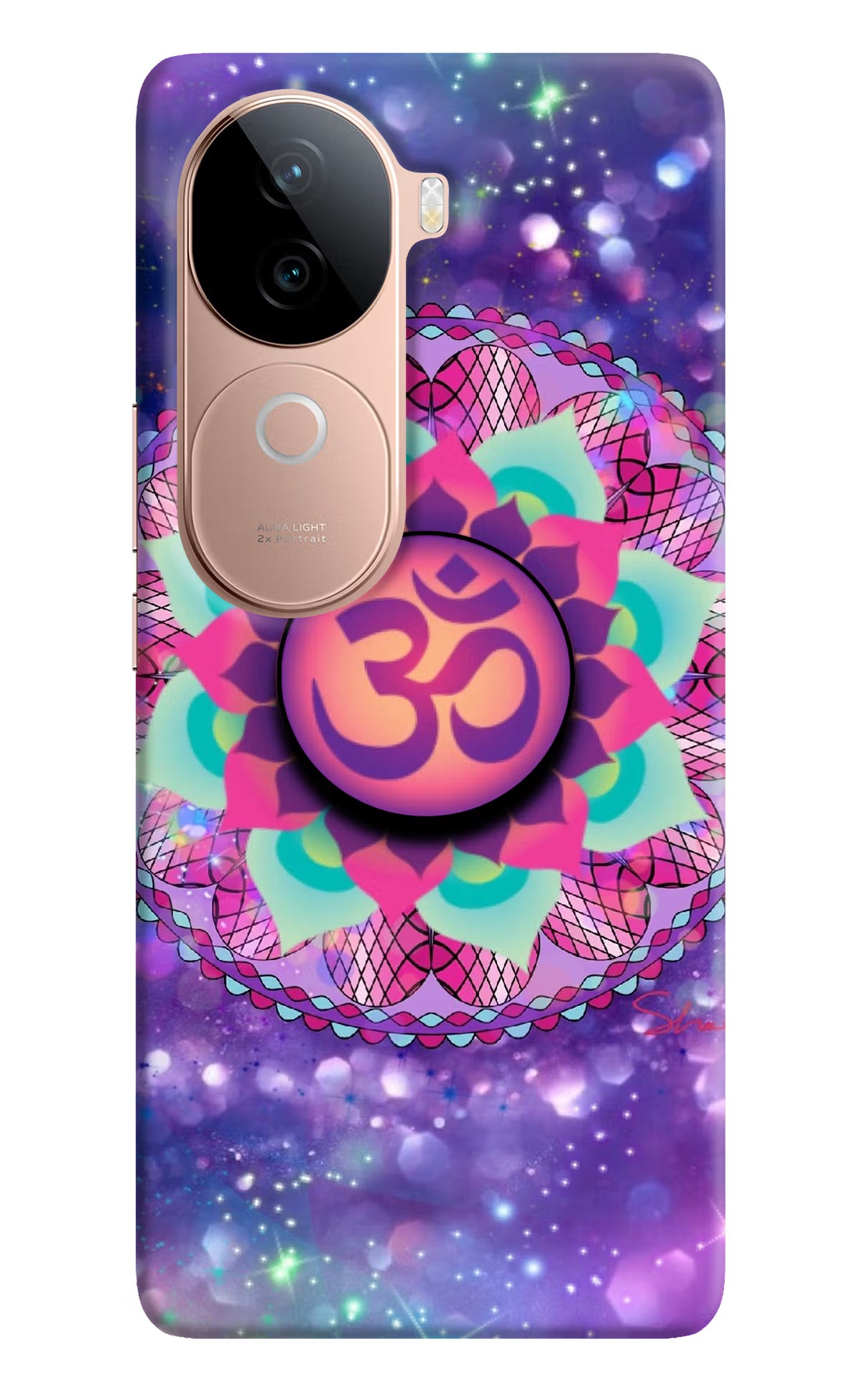Om Purple Vivo V40e 5G Pop Case - Om Purple Vivo V40e 5G Pop Case Om Purple Vivo V40e 5G Pop Case