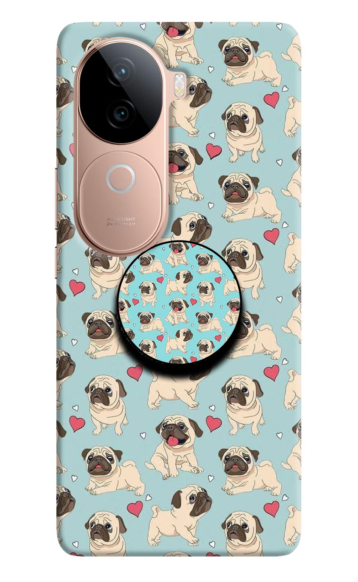 Pug Dog Vivo V40e 5G Pop Case - Pug Dog Vivo V40e 5G Pop Case Pug Dog Vivo V40e 5G Pop Case