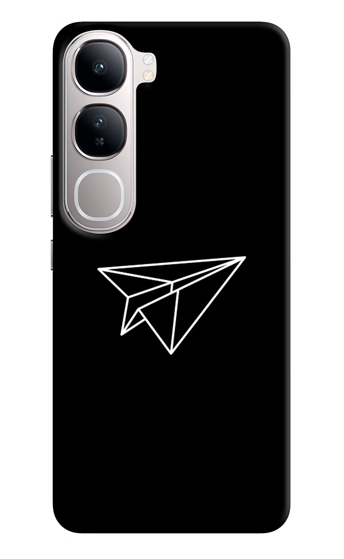 Paper Plane White Vivo Y300 5G Back Cover - Paper Plane White Vivo Y300 5G Back Cover Paper Plane White Vivo Y300 5G Back Cover