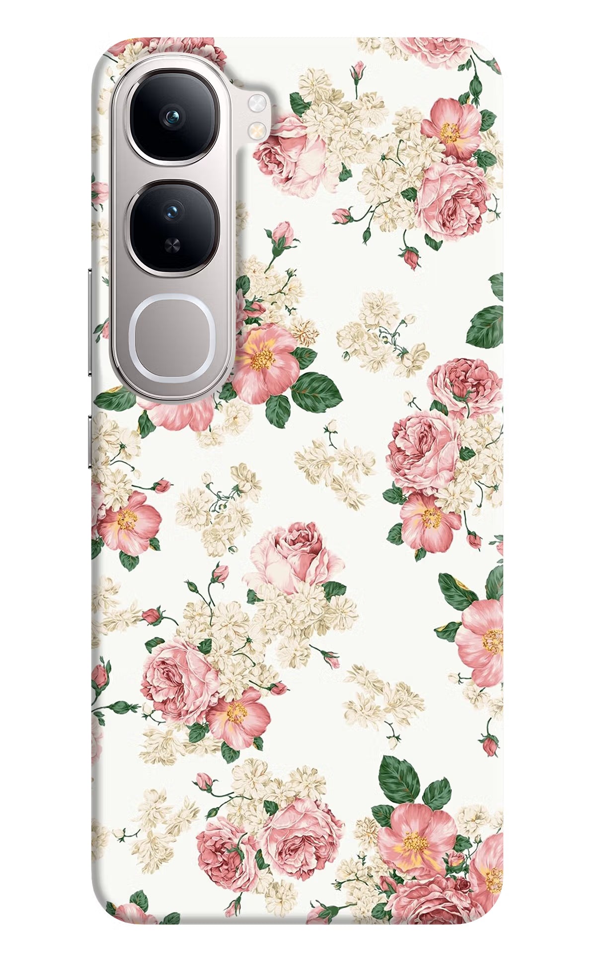 Flowers Vivo Y300 5G Back Cover - Flowers Vivo Y300 5G Back Cover Flowers Vivo Y300 5G Back Cover