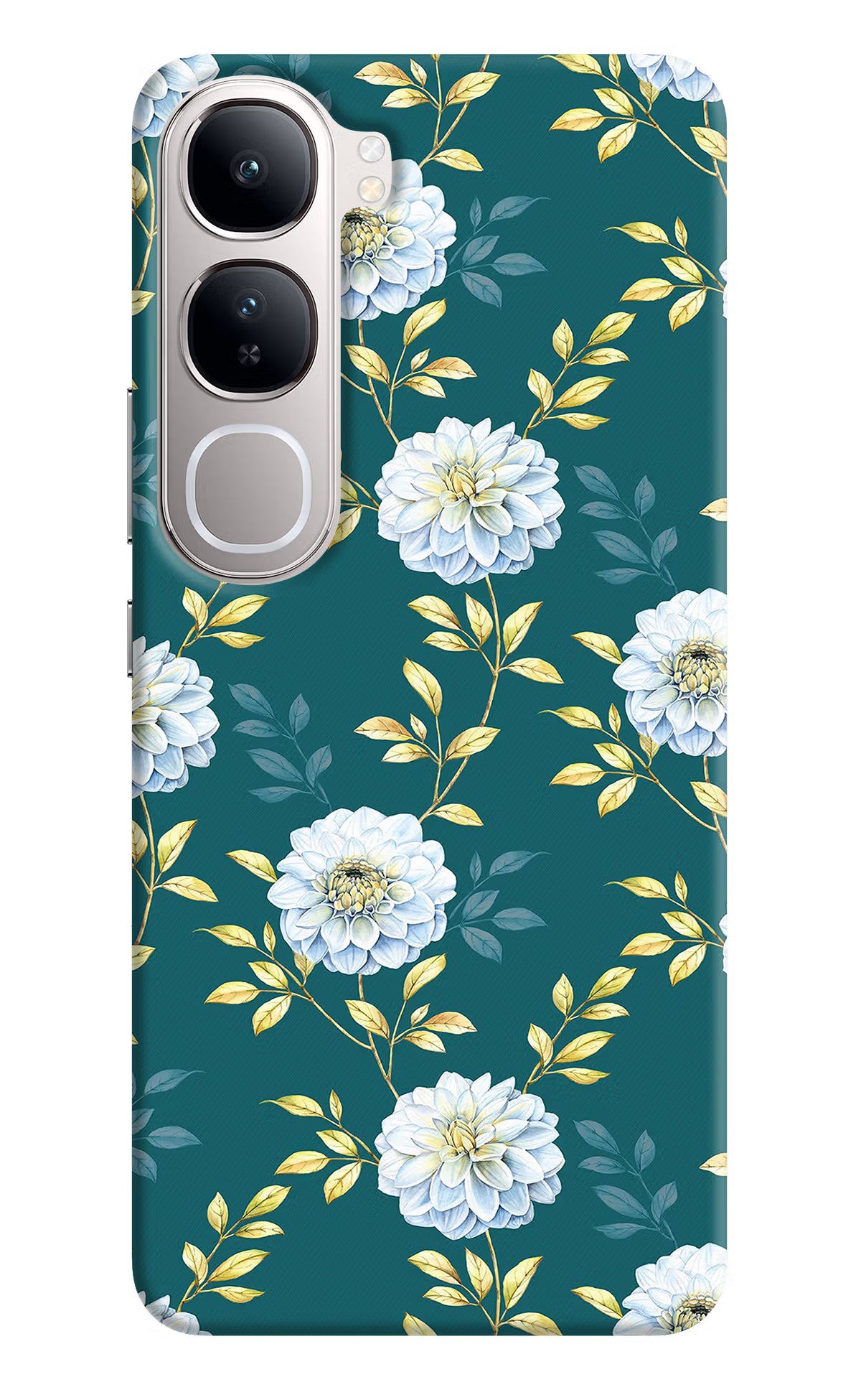 Flowers Vivo Y300 5G Back Cover - Flowers Vivo Y300 5G Back Cover Flowers Vivo Y300 5G Back Cover