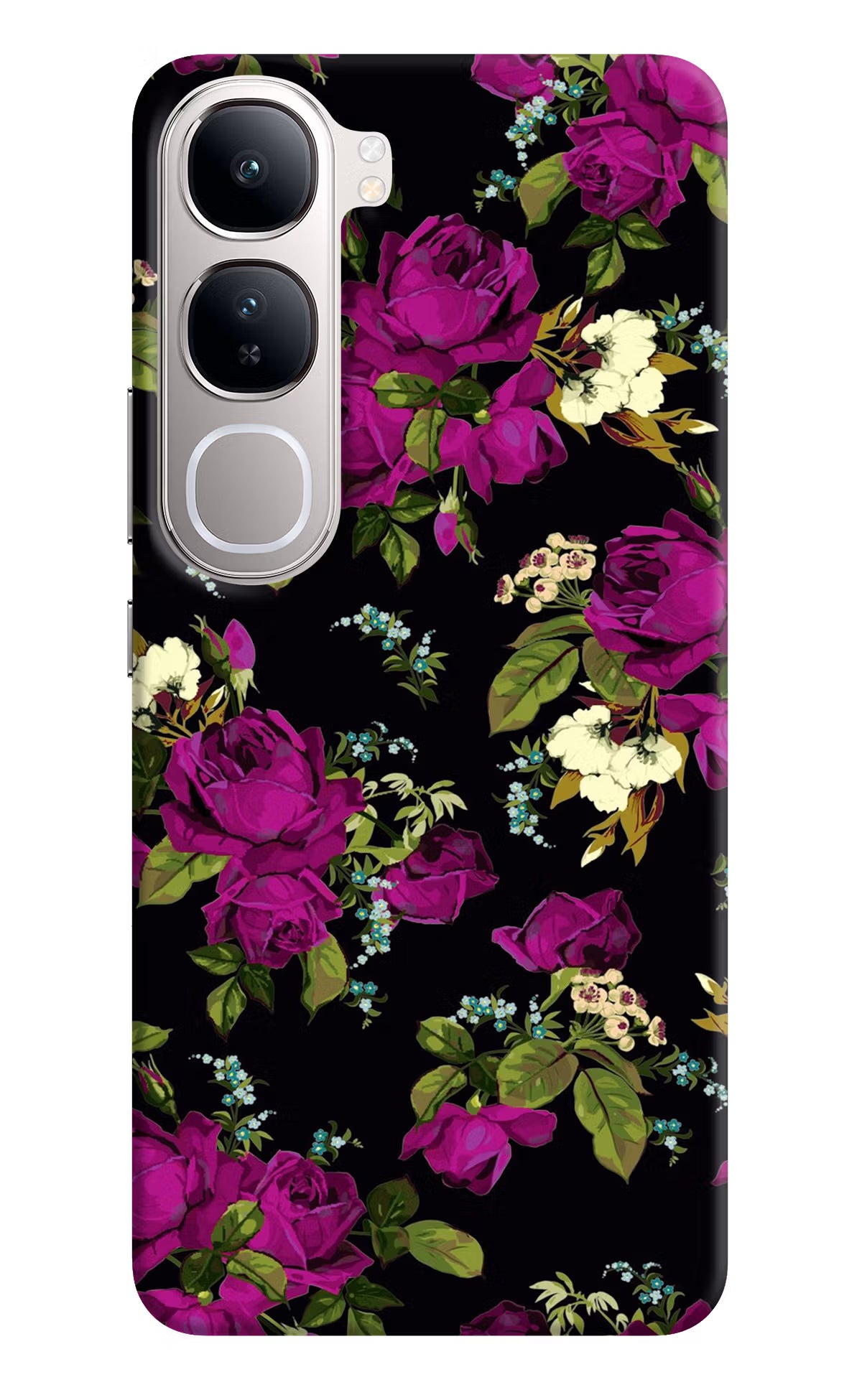 Flowers Vivo Y300 5G Back Cover - Flowers Vivo Y300 5G Back Cover Flowers Vivo Y300 5G Back Cover