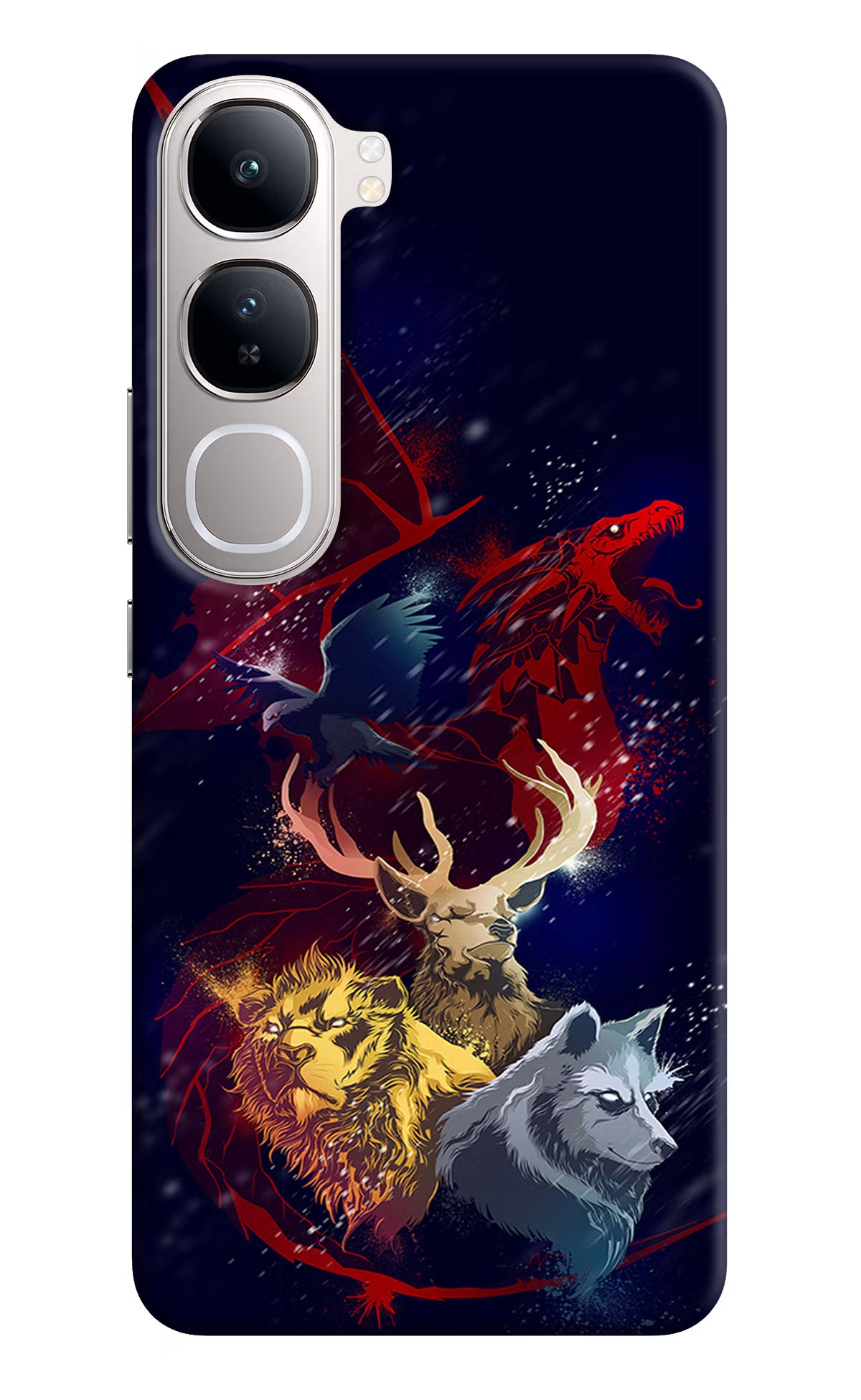 Game Of Thrones Vivo Y300 5G Back Cover - Game Of Thrones Vivo Y300 5G Back Cover Game Of Thrones Vivo Y300 5G Back Cover
