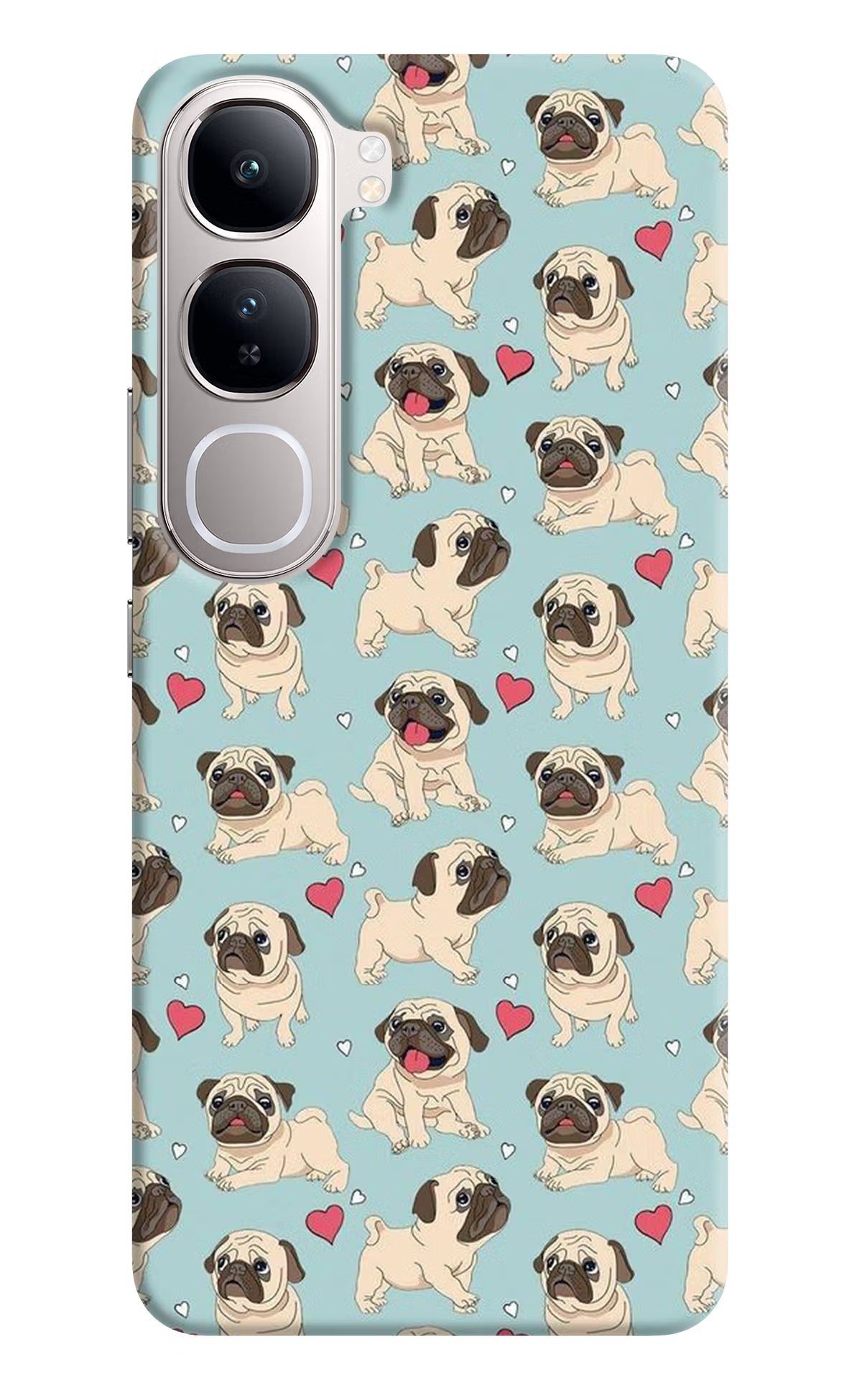 Pug Dog Vivo Y300 5G Back Cover - Pug Dog Vivo Y300 5G Back Cover Pug Dog Vivo Y300 5G Back Cover