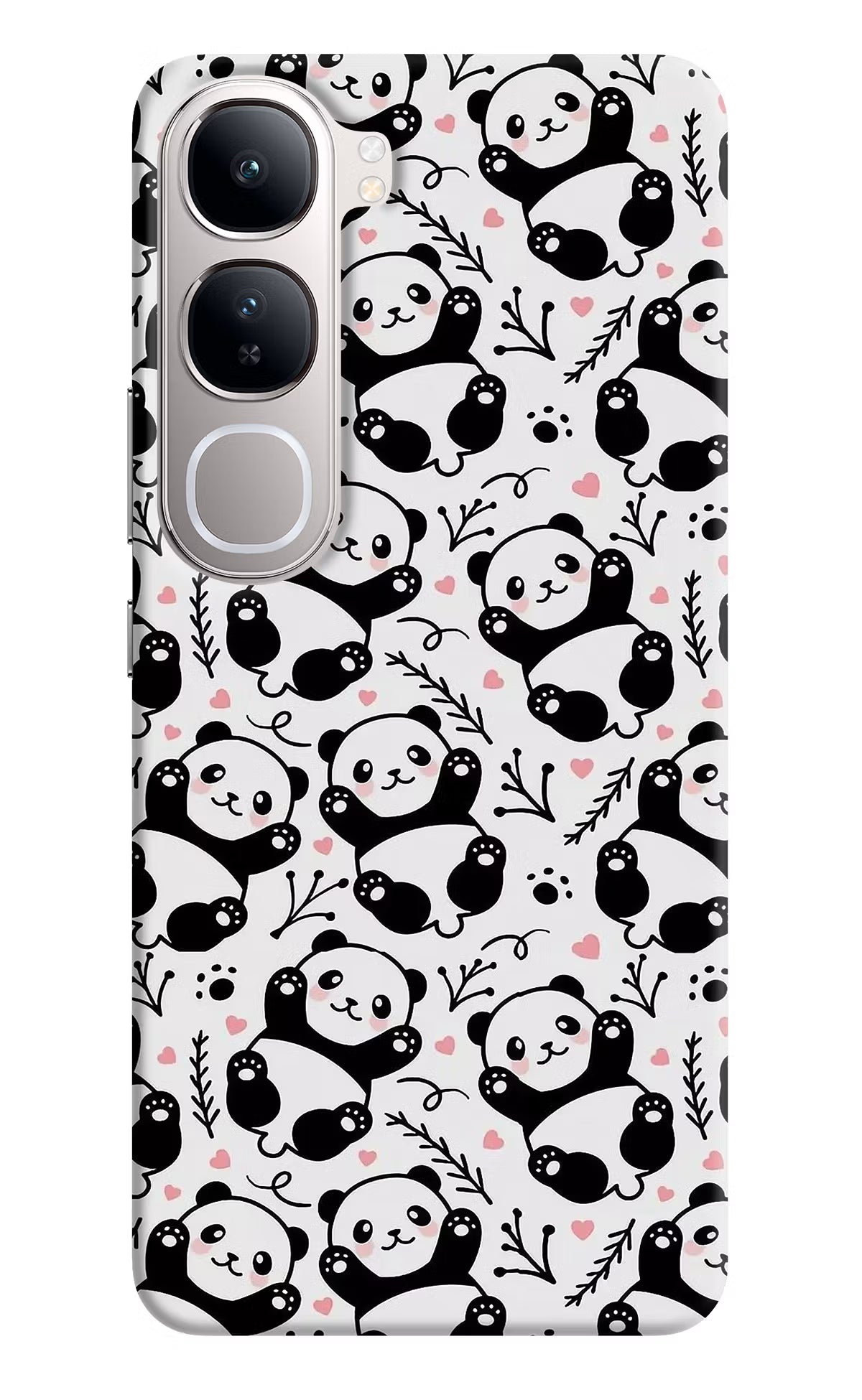 Cute Panda Vivo Y300 5G Back Cover - Cute Panda Vivo Y300 5G Back Cover Cute Panda Vivo Y300 5G Back Cover