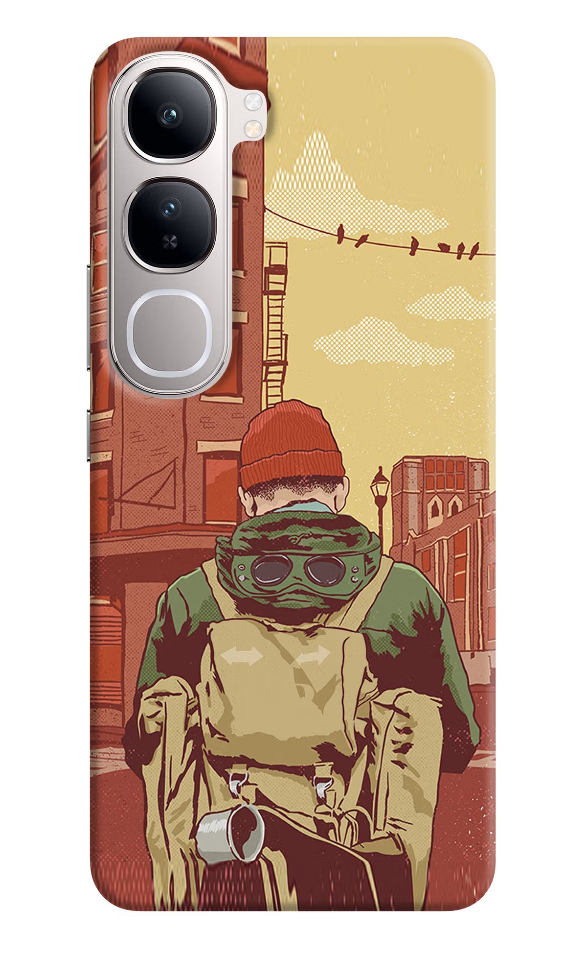 Adventurous Vivo Y300 5G Back Cover - Adventurous Vivo Y300 5G Back Cover Adventurous Vivo Y300 5G Back Cover