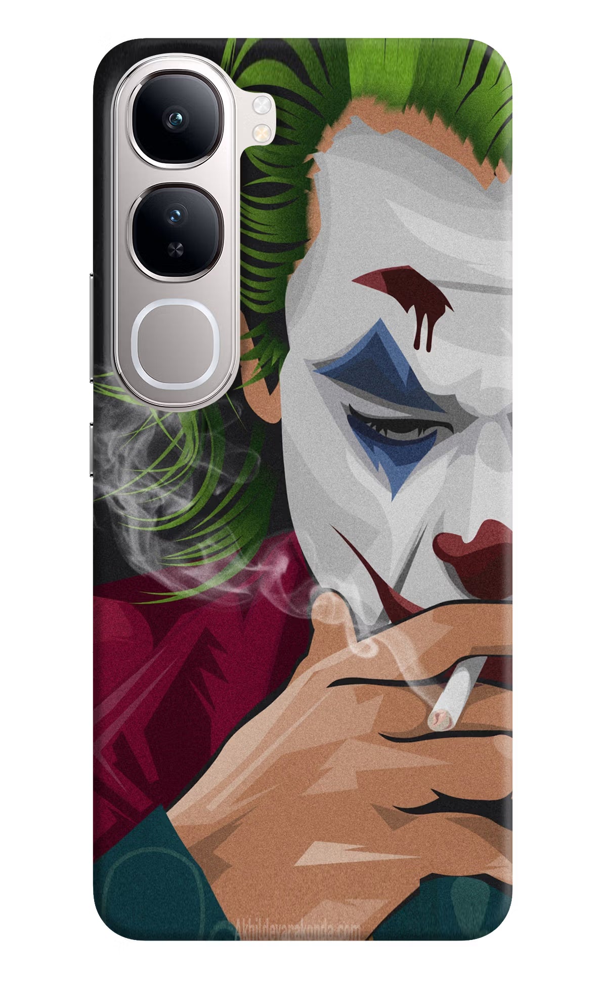 Joker Smoking Vivo Y300 5G Back Cover - Joker Smoking Vivo Y300 5G Back Cover Joker Smoking Vivo Y300 5G Back Cover