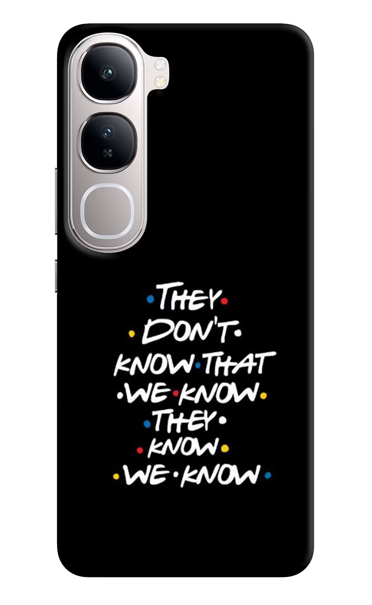 FRIENDS Dialogue Vivo Y300 5G Back Cover - FRIENDS Dialogue Vivo Y300 5G Back Cover FRIENDS Dialogue Vivo Y300 5G Back Cover