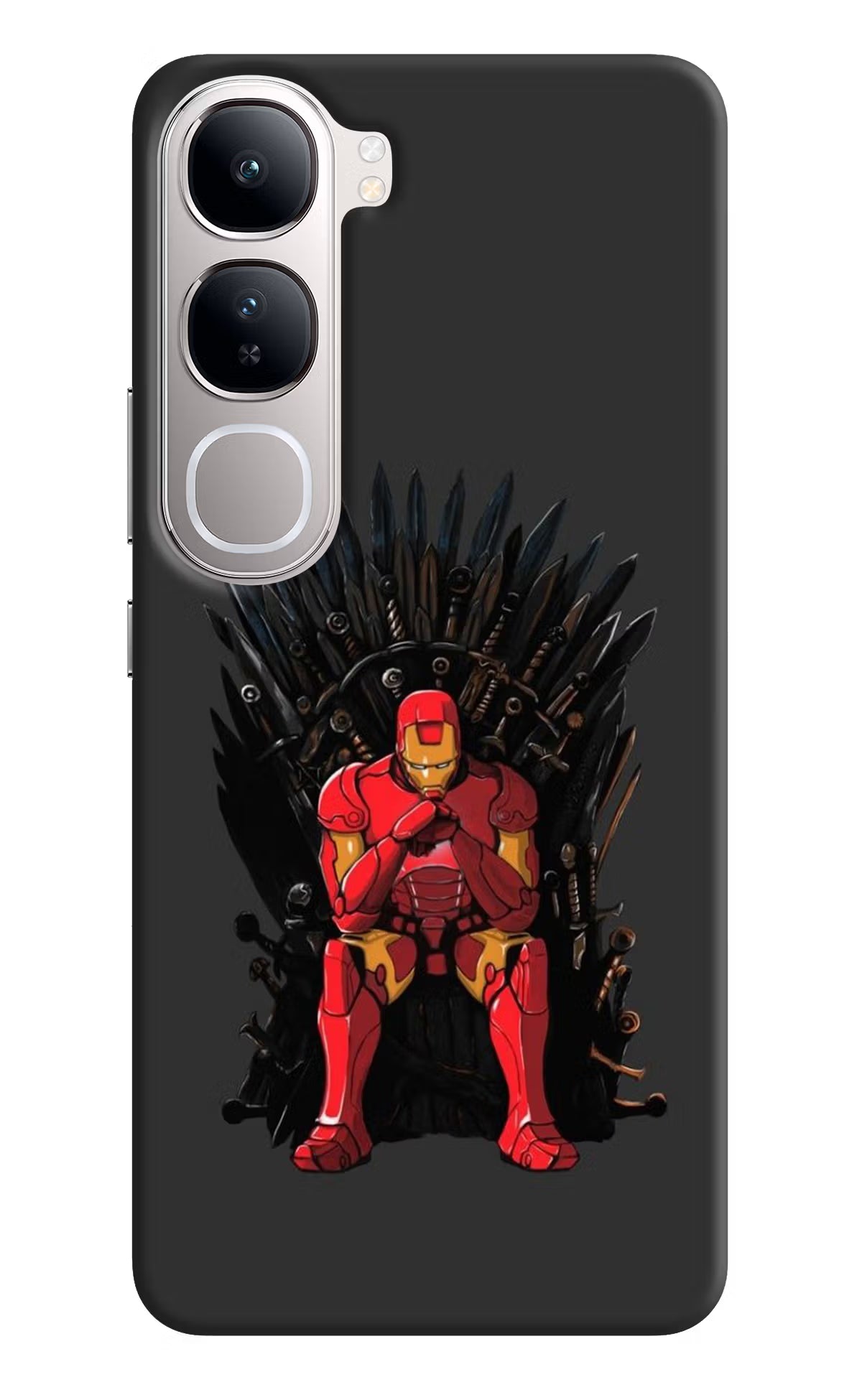 Ironman Throne Vivo Y300 5G Back Cover - Ironman Throne Vivo Y300 5G Back Cover Ironman Throne Vivo Y300 5G Back Cover