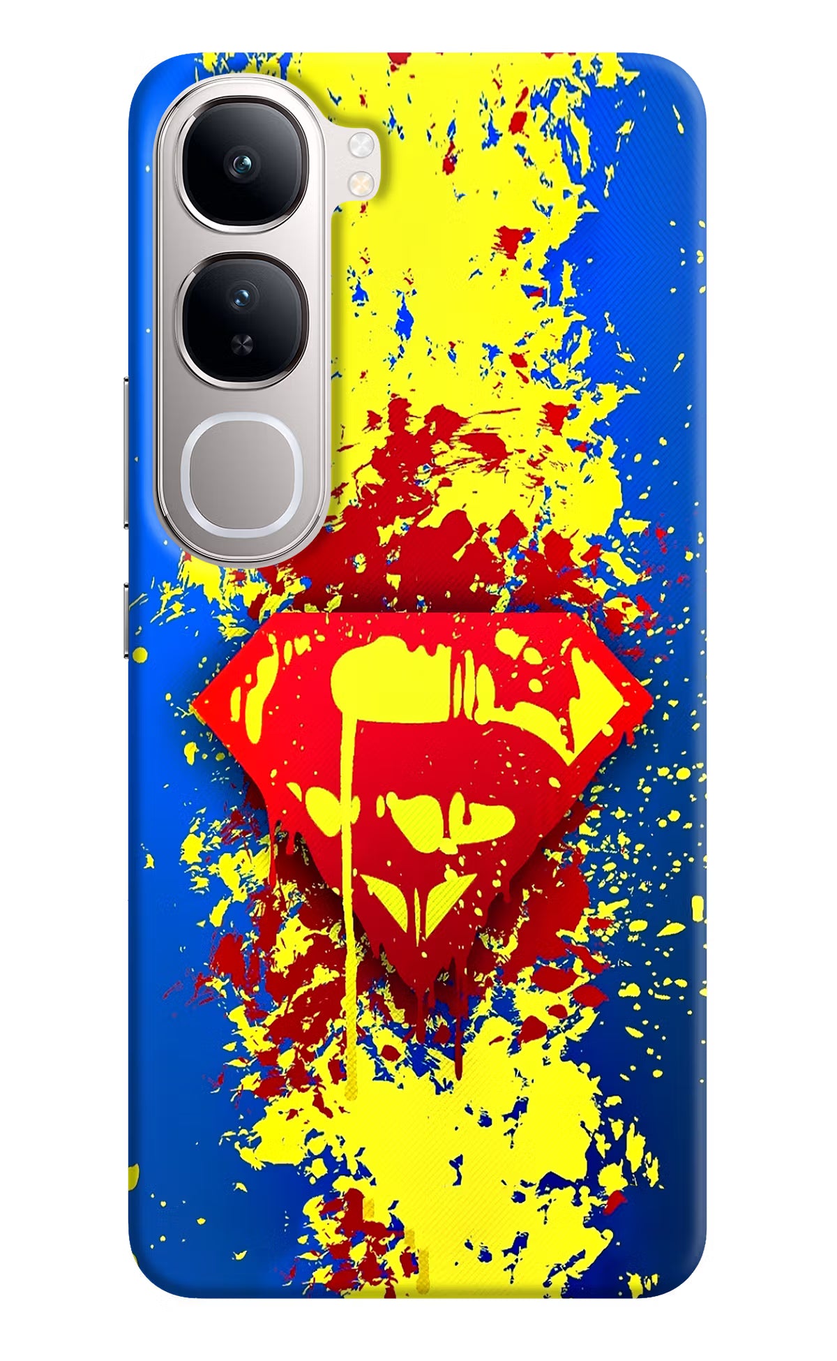 Superman logo Vivo Y300 5G Back Cover - Superman logo Vivo Y300 5G Back Cover Superman logo Vivo Y300 5G Back Cover
