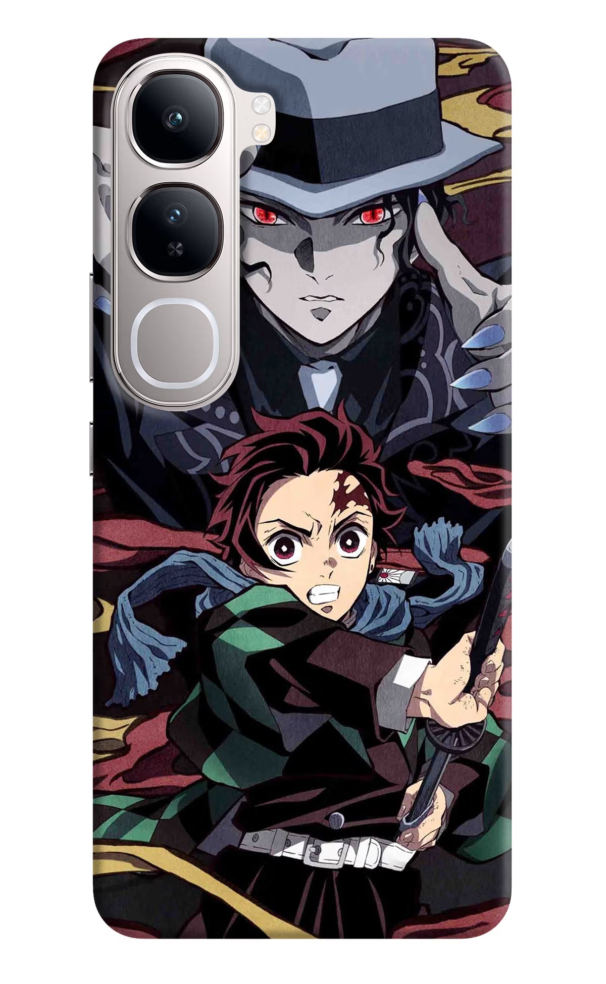 Demon Slayer Vivo Y300 5G Back Cover - Demon Slayer Vivo Y300 5G Back Cover Demon Slayer Vivo Y300 5G Back Cover