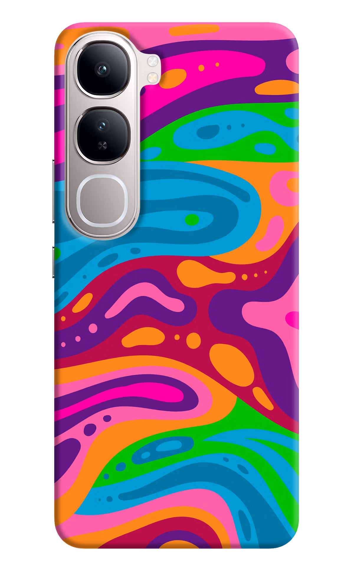 Trippy Pattern Vivo Y300 5G Back Cover - Trippy Pattern Vivo Y300 5G Back Cover Trippy Pattern Vivo Y300 5G Back Cover
