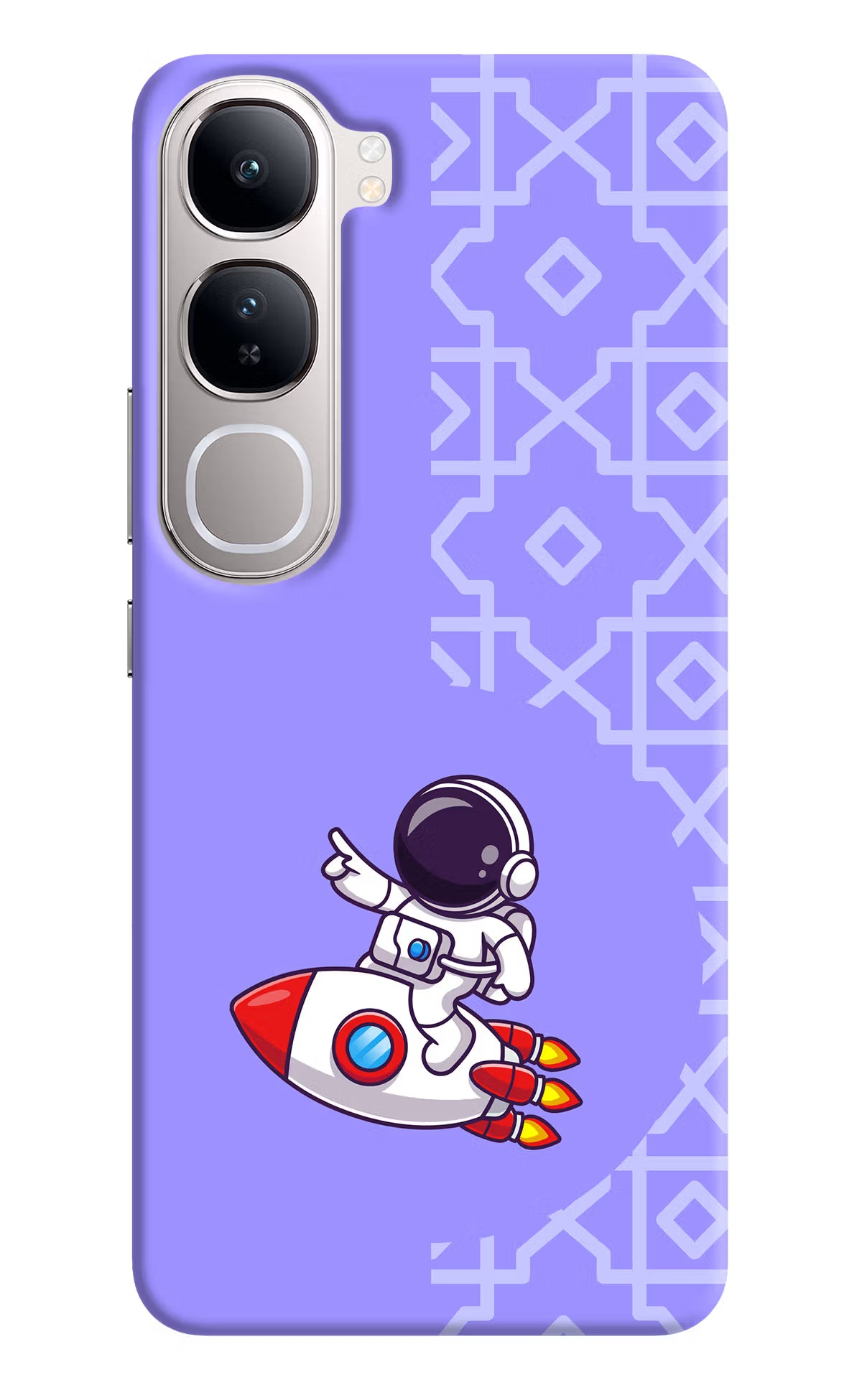Cute Astronaut Vivo Y300 5G Back Cover - Cute Astronaut Vivo Y300 5G Back Cover Cute Astronaut Vivo Y300 5G Back Cover