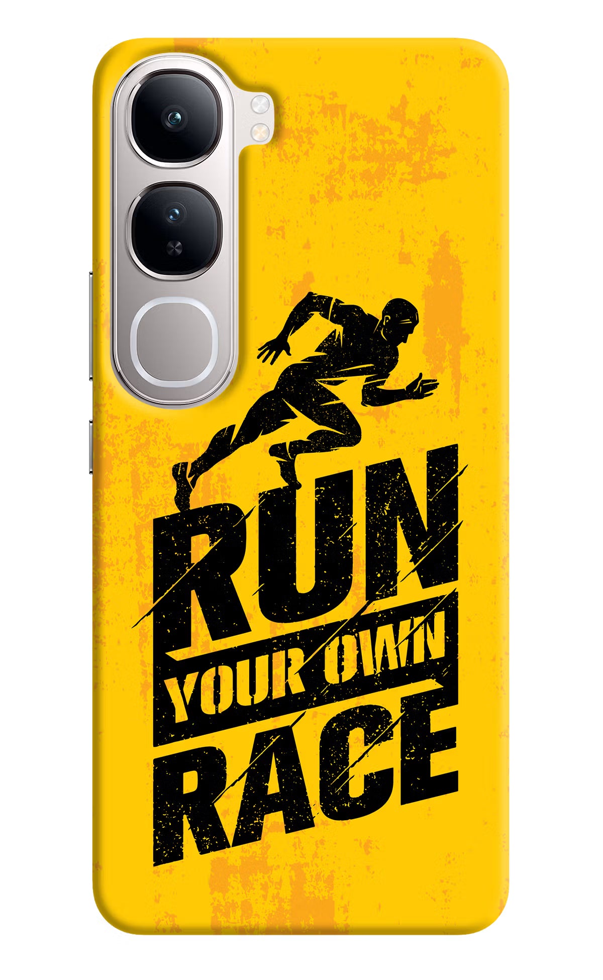 Run Your Own Race Vivo Y300 5G Back Cover - Run Your Own Race Vivo Y300 5G Back Cover Run Your Own Race Vivo Y300 5G Back Cover